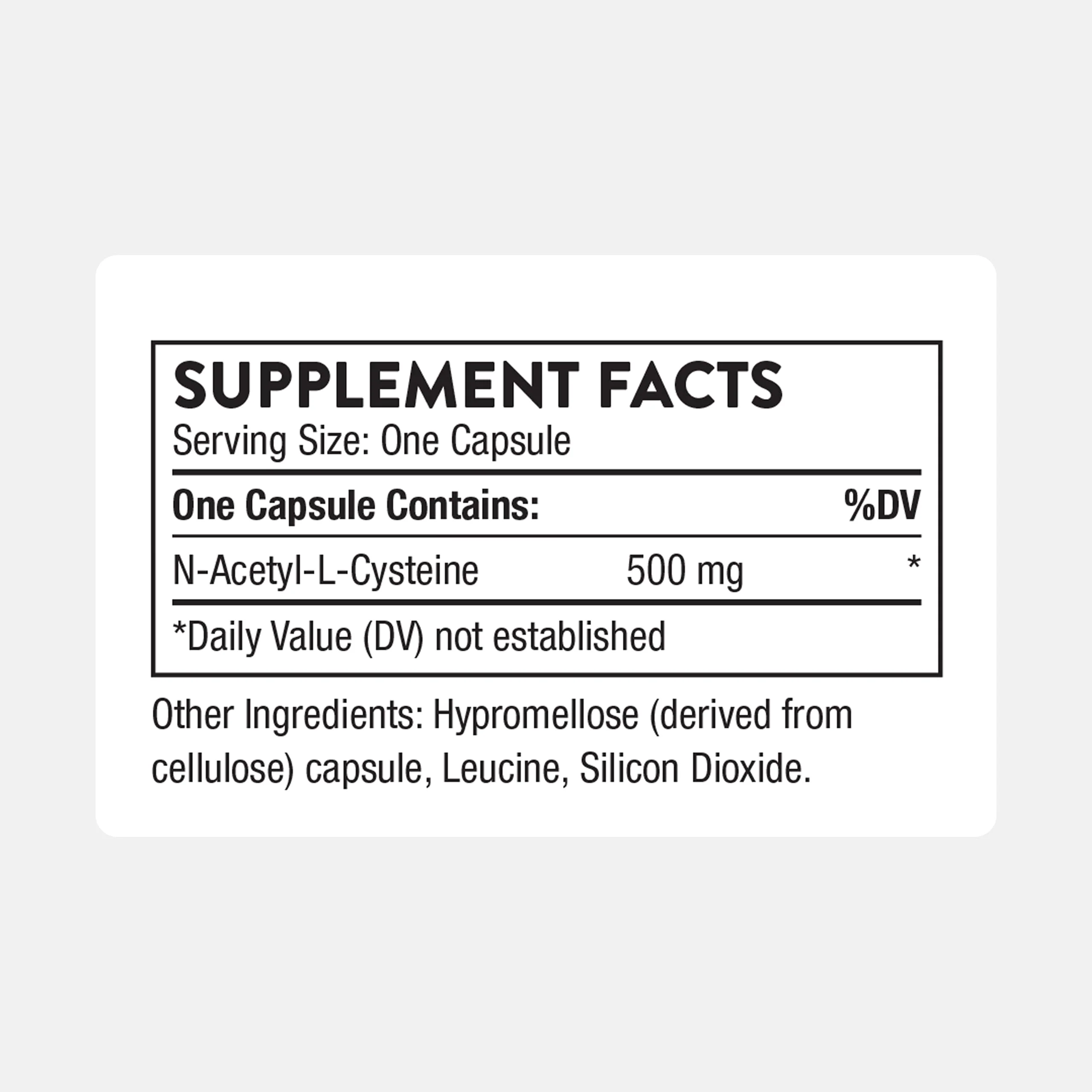 THORNE NAC 500mg – N-Acetylcysteine (180 Capsules) | Supports Respiratory Health, Immune Function & Detox - Image 3