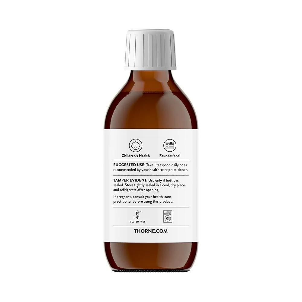 THORNE Omega Superb - Easy Dosing Fish Oil Liquid with EPA & DHA, Lemon Berry, 6.76 fl oz - Image 6