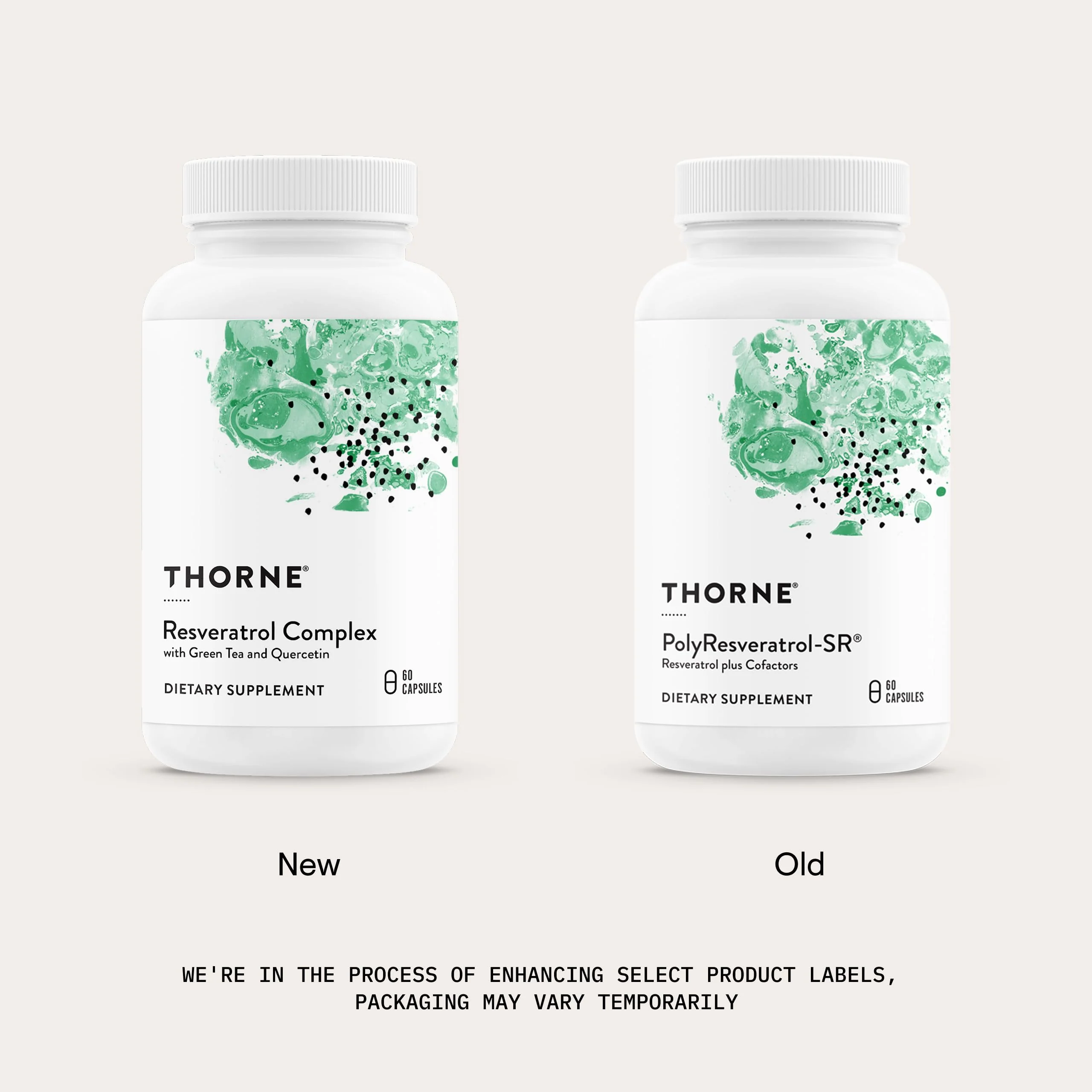 THORNE Resveratrol Complex – Trans-Resveratrol with Green Tea, Quercetin & Curcumin Phytosome (60 Caps) – Third-Party Certified - Image 10