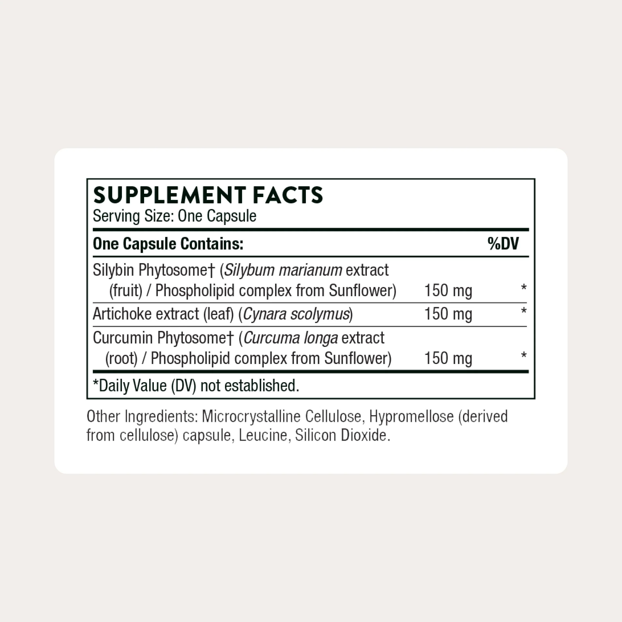 THORNE - S.A.T. Milk Thistle Complex with Silymarin, Artichoke & Turmeric Extracts for Liver Support | 60 Capsules - Image 9