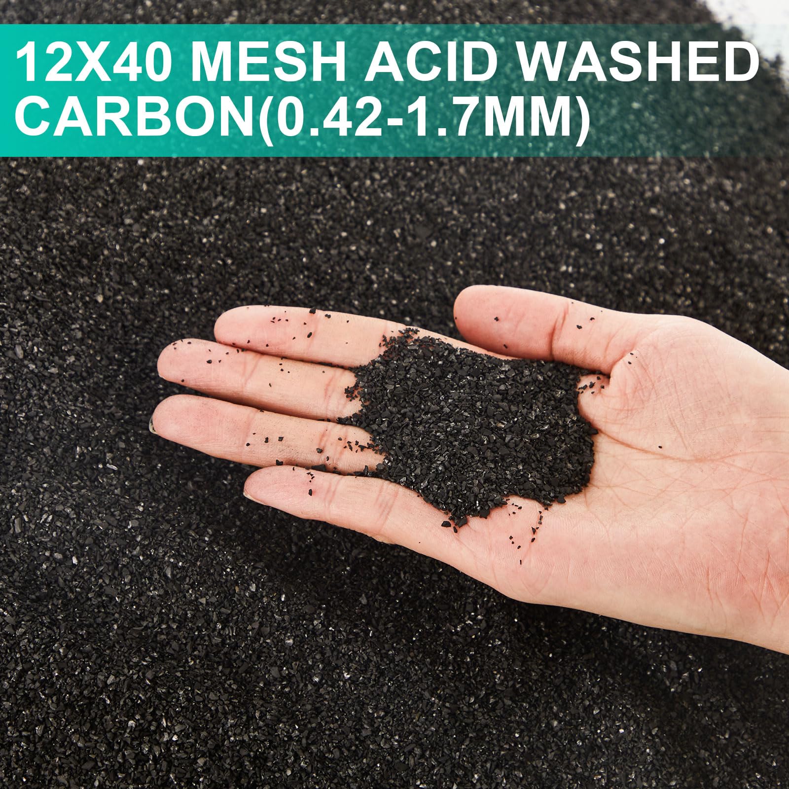 Threlaco 10lbs Activated Charcoal Powder — GAC Pellets for Water & Air Filtration - Image 3