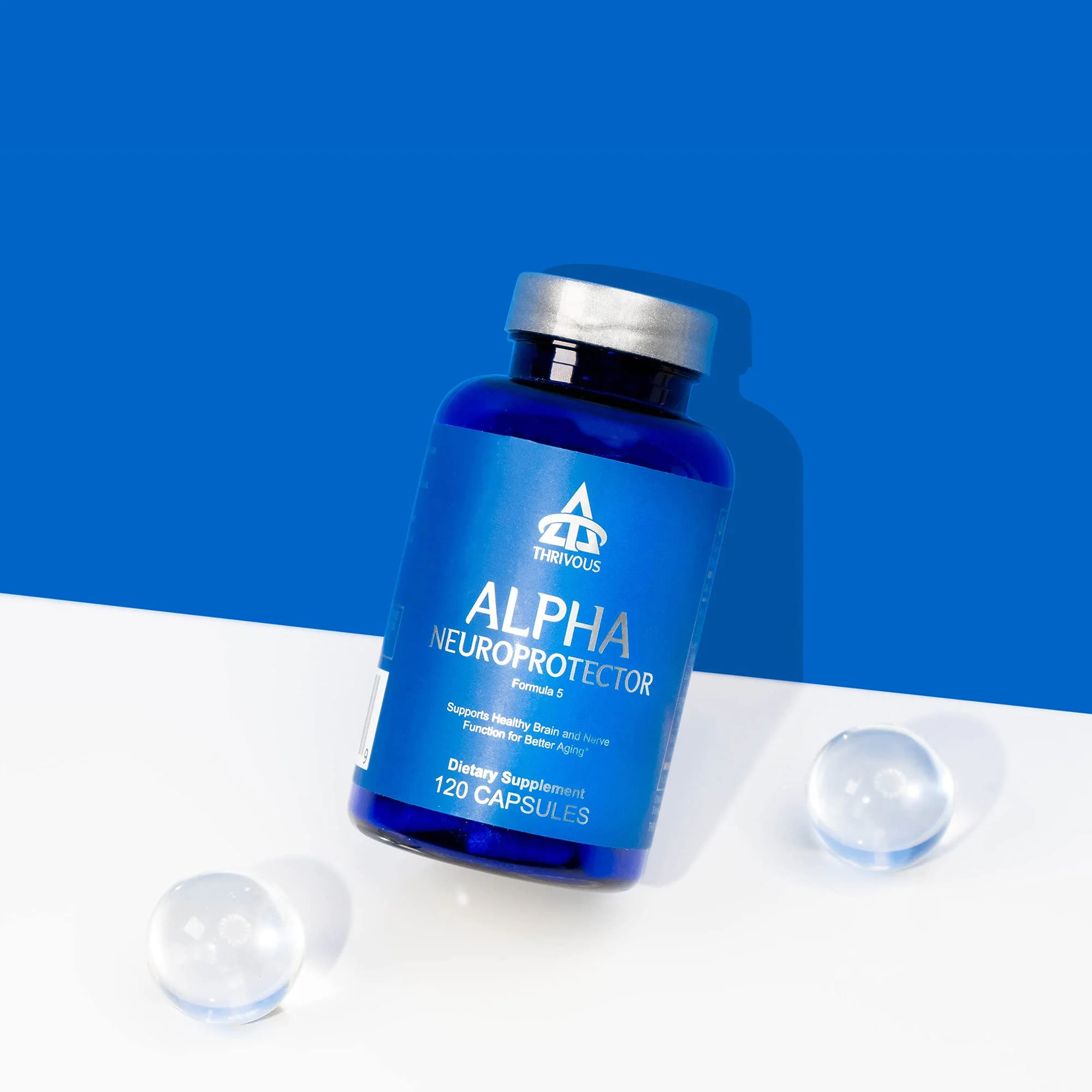 Thrivous Alpha Neuroprotector - Brain Support Nootropic Supplement with Acetyl L-Carnitine, Alpha GPC, R-Alpha Lipoic Acid, Ginkgo Biloba - 120 Vegan Capsules - Image 7
