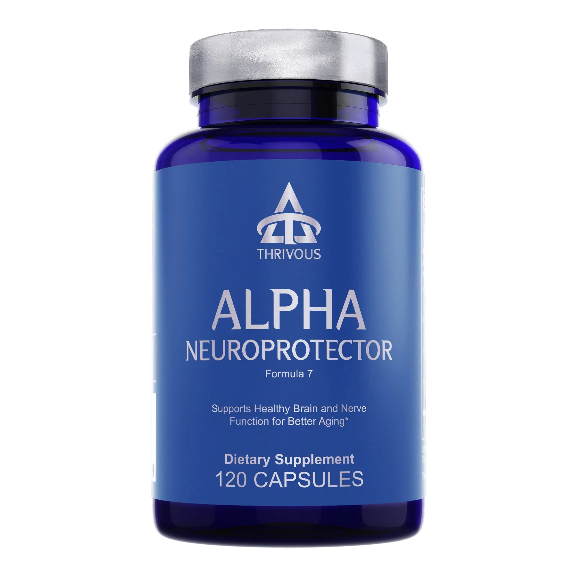 Thrivous Alpha Neuroprotector - Brain Support Nootropic Supplement with Acetyl L-Carnitine, Alpha GPC, R-Alpha Lipoic Acid, Ginkgo Biloba - 120 Vegan Capsules - Image 8