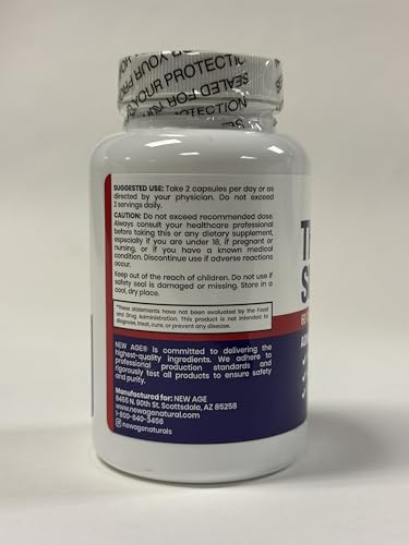 Thyroid Support Supplement for Women & Men with Iodine, B12, Zinc, Selenium, Ashwagandha, Bladderwrack, Turmeric, Schisandra - Non-GMO, Vegetarian - 180 Count - Image 3