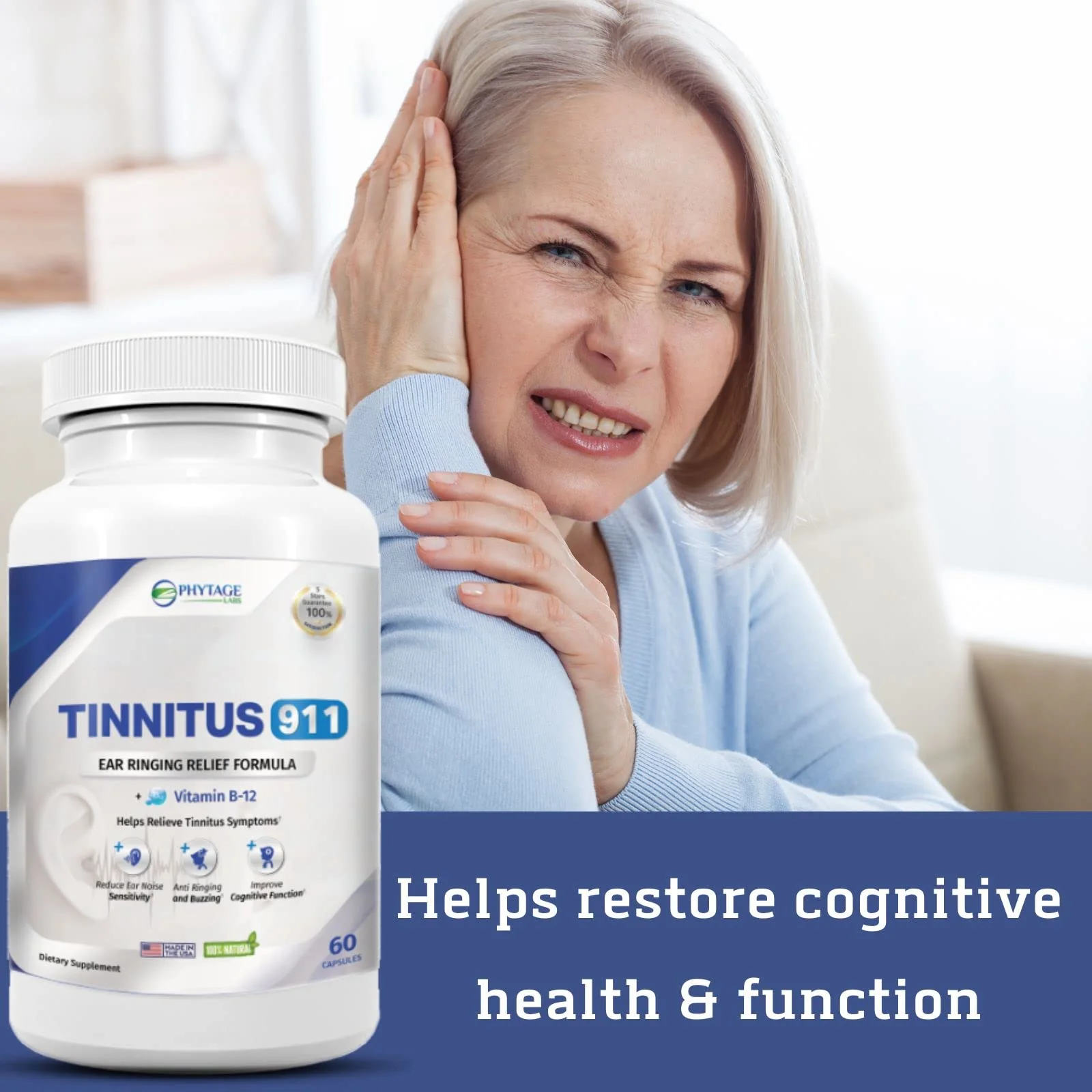 Tinnitus 911 — All-Natural Tinnitus Relief Supplement for Ringing, Hissing, and Buzzing - Image 13