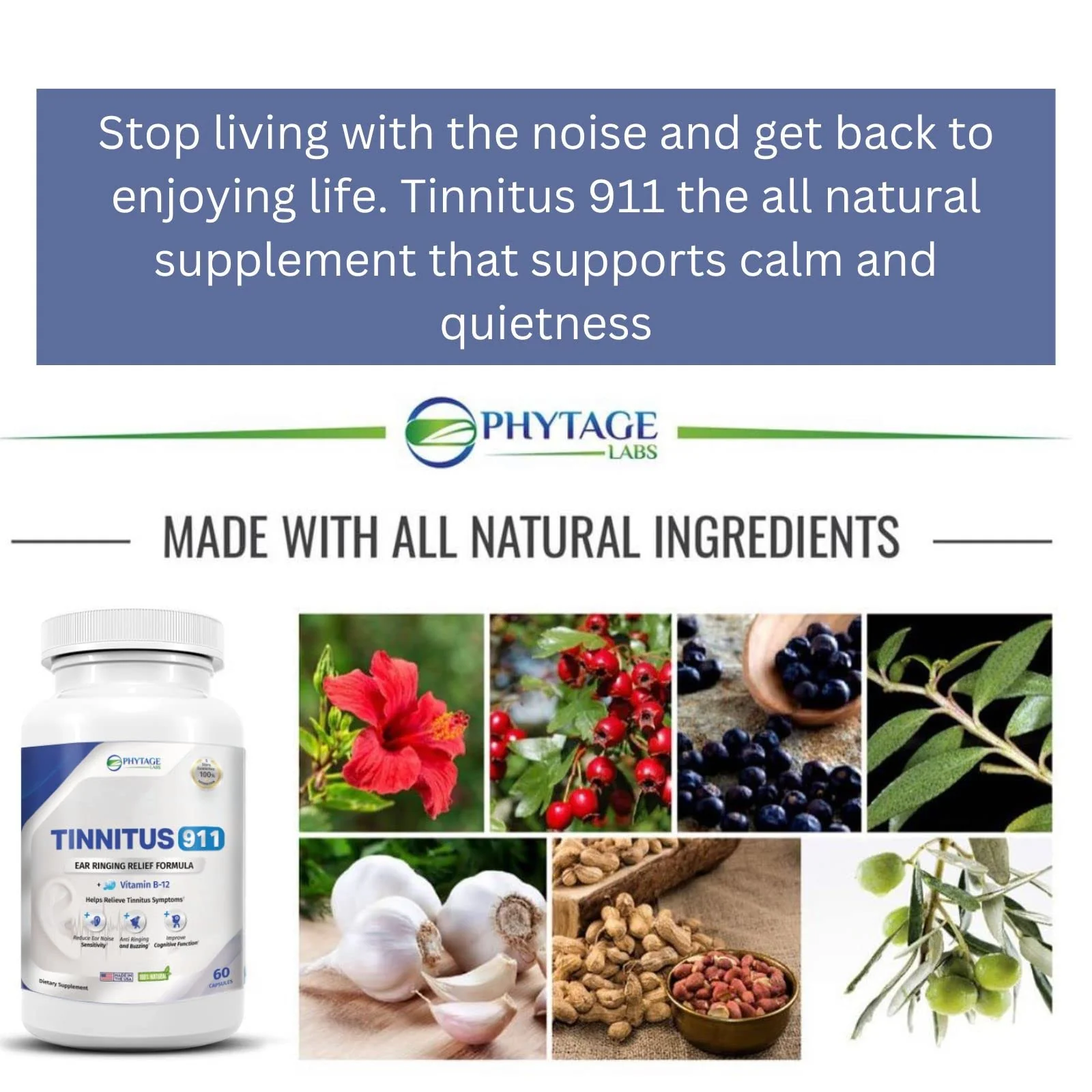 Tinnitus 911 — All-Natural Tinnitus Relief Supplement for Ringing, Hissing, and Buzzing - Image 14