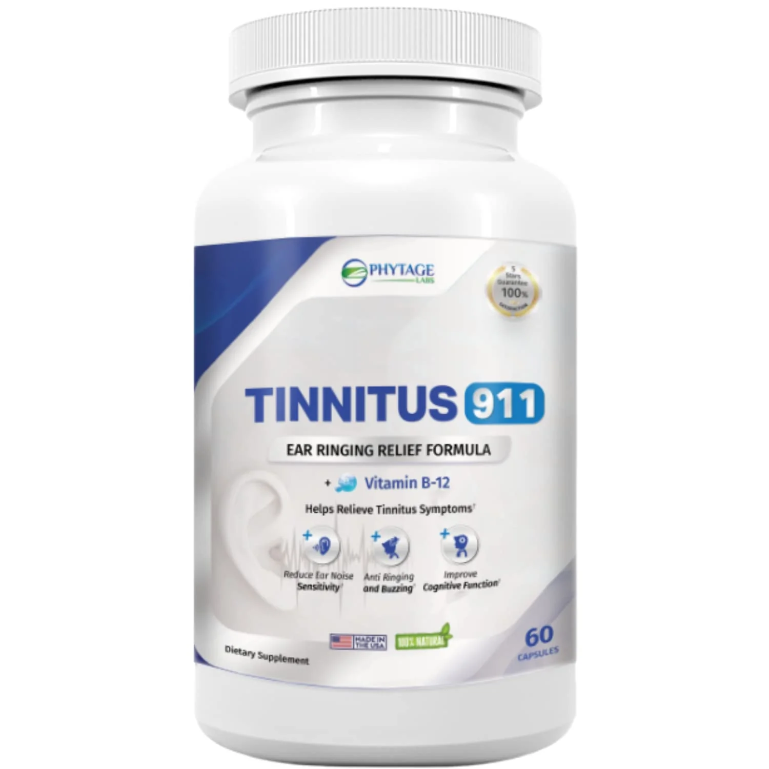 Tinnitus 911 — All-Natural Tinnitus Relief Supplement for Ringing, Hissing, and Buzzing - Image 9