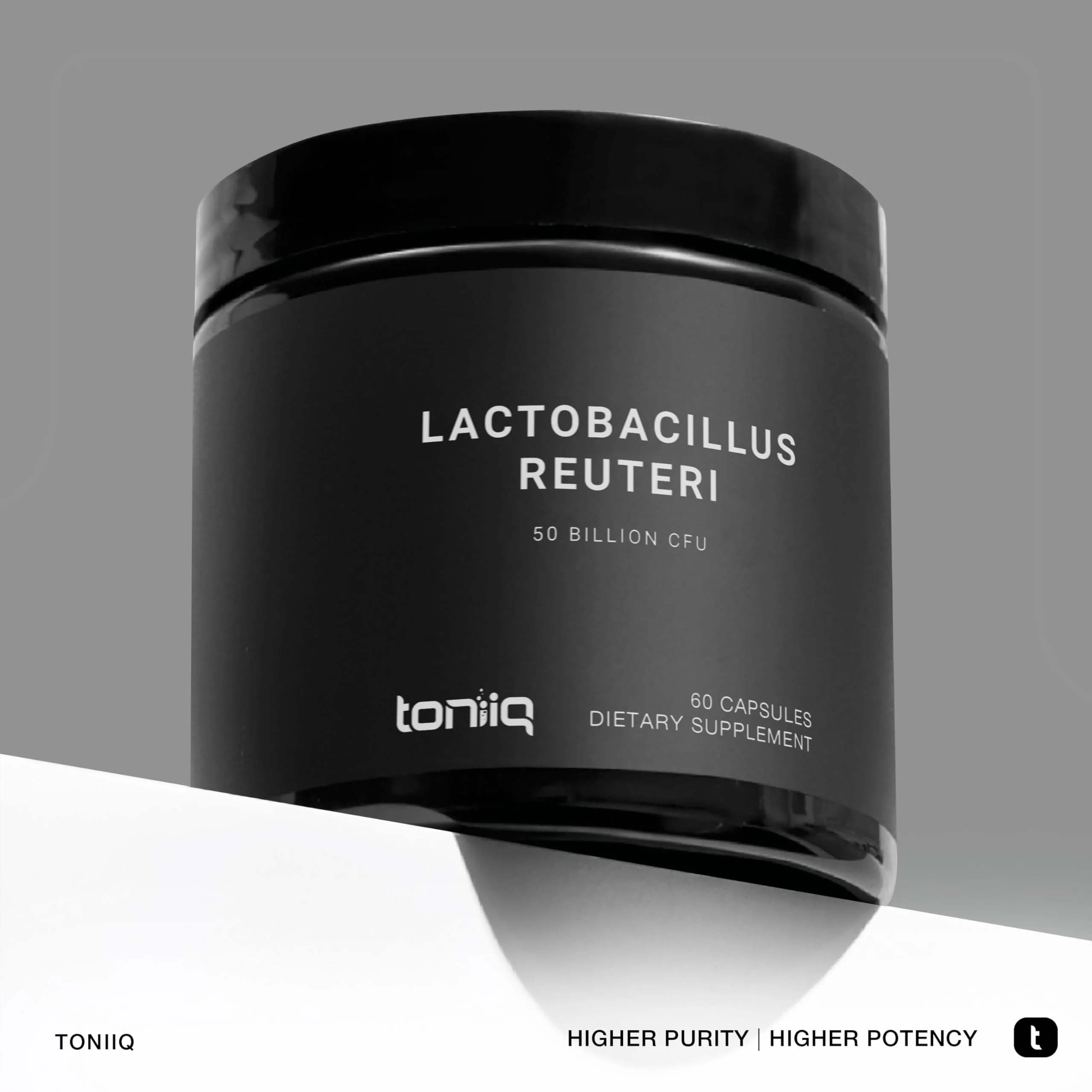 Toniiq 50 Billion CFU Lactobacillus Reuteri Probiotic - 60 Vegetarian Capsules | 60 Servings - Image 4
