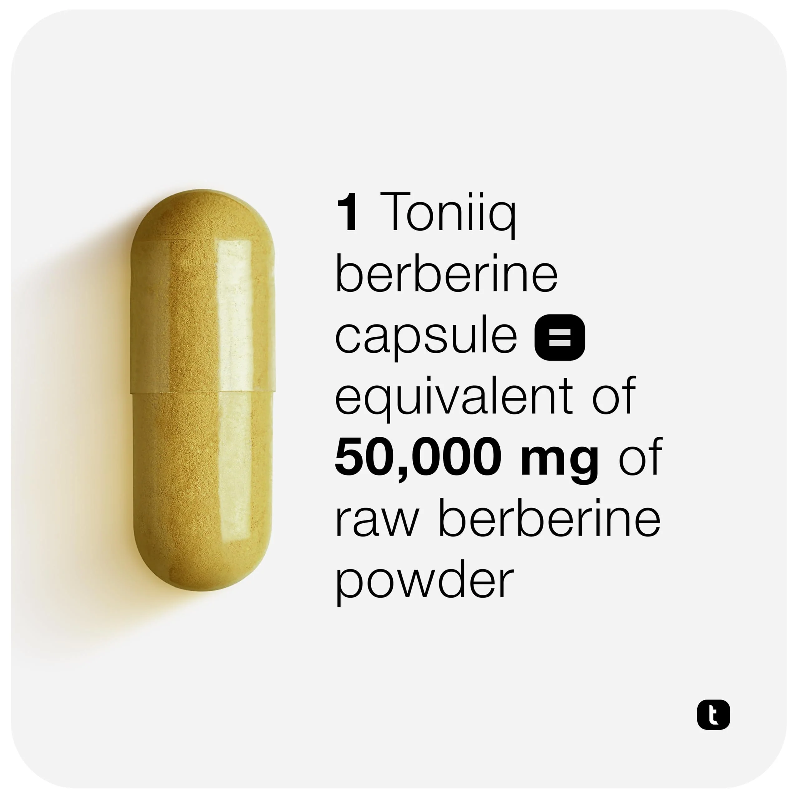 Toniiq Berberine HCl 97% – Himalayas 100:1 Concentrate, 180 Veg Capsules - Image 5