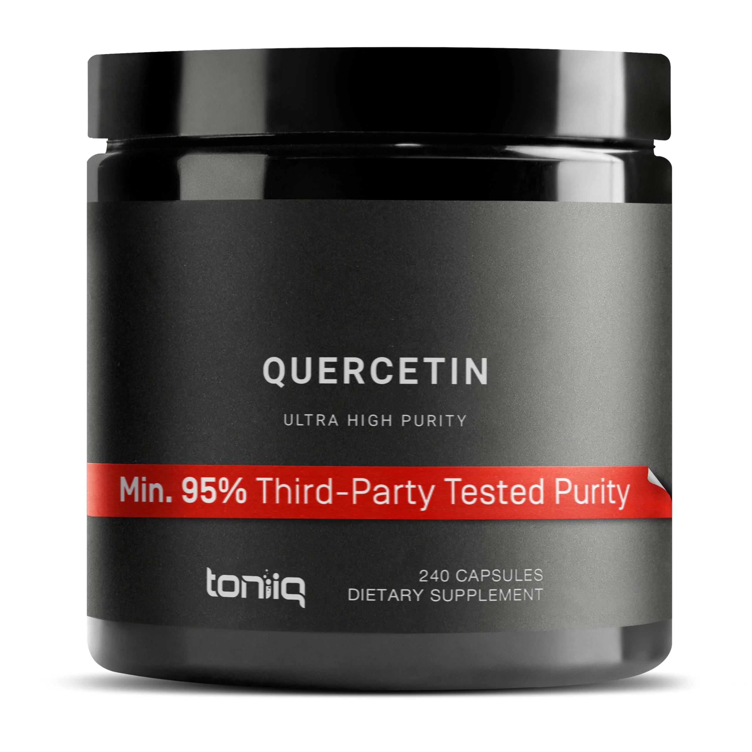 Toniiq Quercetin Capsules 1000mg | 95%+ Pure, Bioavailable Quercetin Supplement | 240 Capsules - Image 10