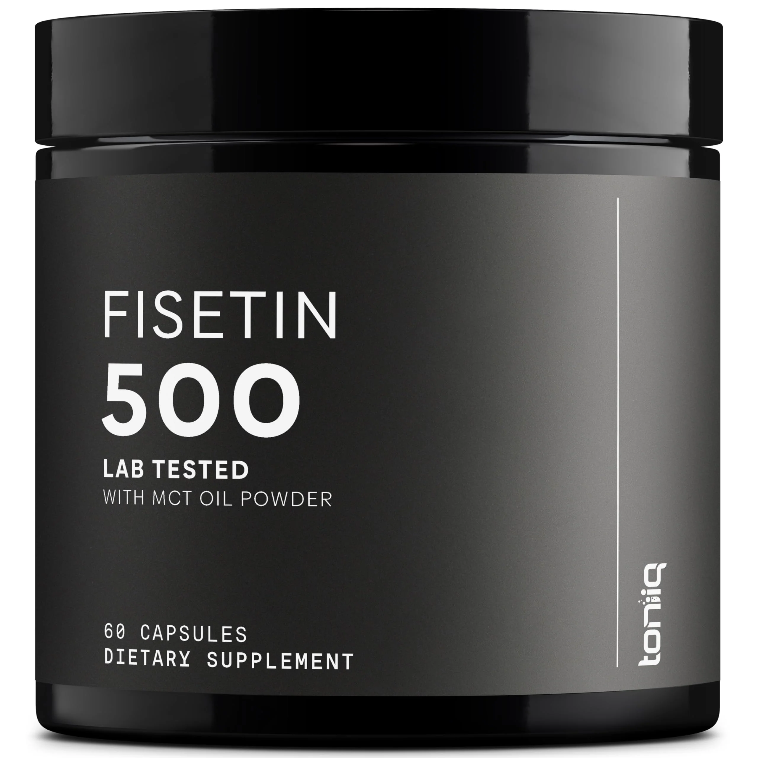 Toniiq Ultra High Purity Fisetin 500mg | 98%+ Purified, MCT-Enhanced Absorption | 60 Capsules - Image 10