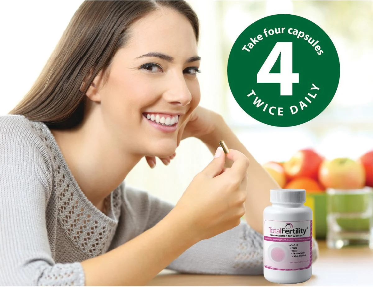 Total Fertility Preconception for Women | Egg Health & Ovulatory Support | 240 Capsules - Image 3