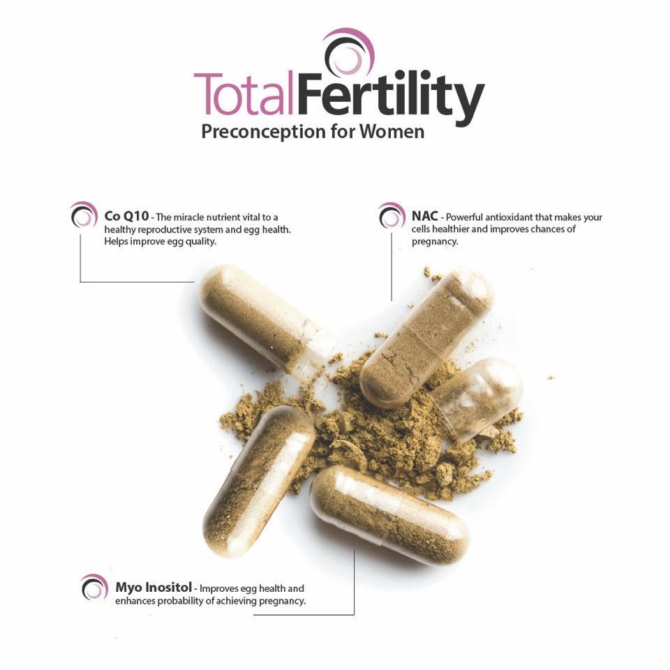 Total Fertility Preconception for Women | Egg Health & Ovulatory Support | 240 Capsules - Image 4