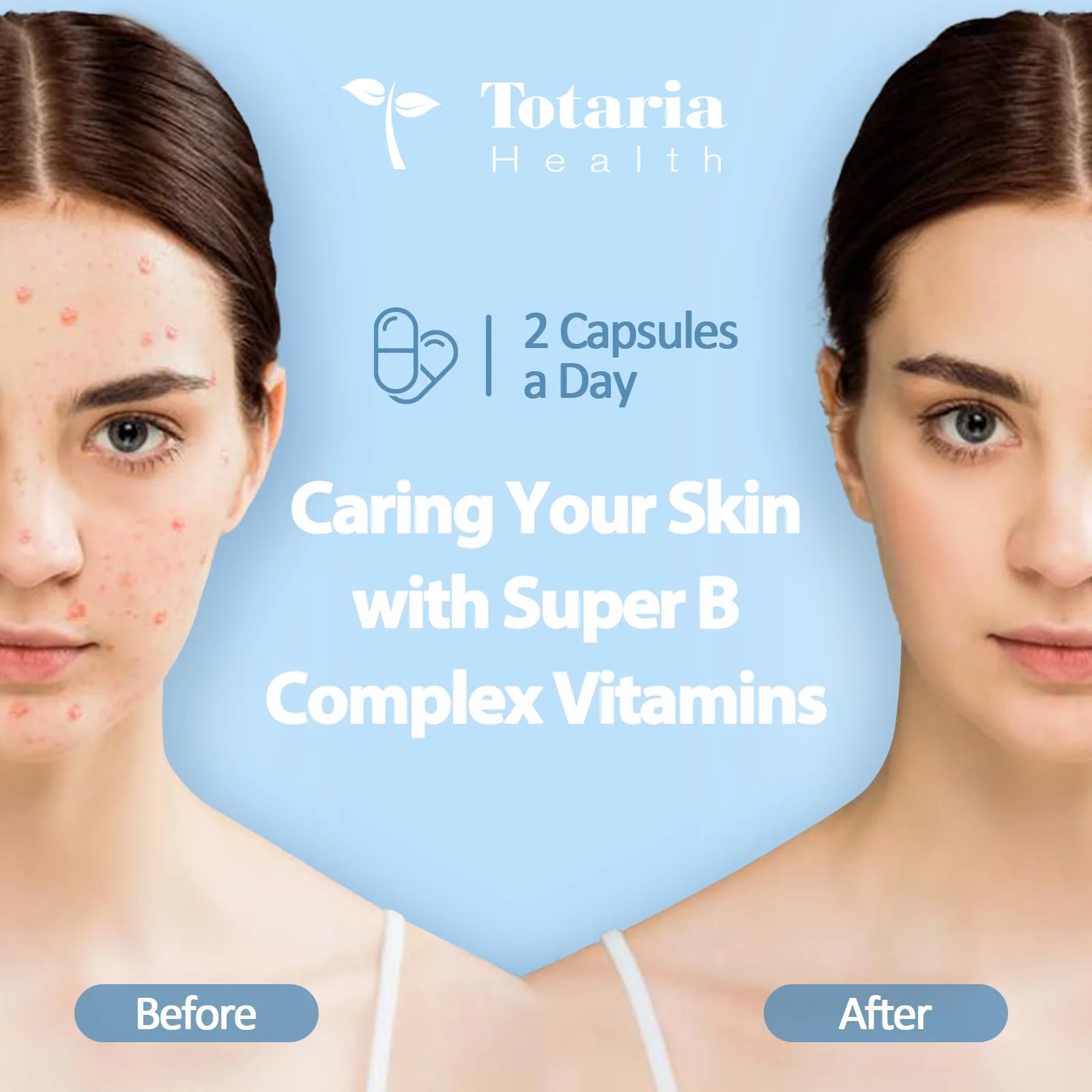 Totaria 13-in-1 Vitamin B Complex Plus – 2 Bottles (240 Caps) | Energy, Nerve & Immune Support - Image 13
