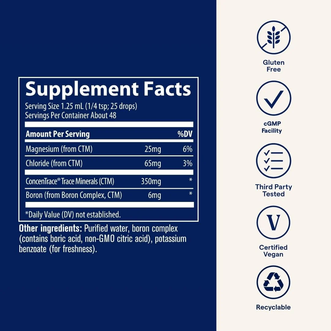 Trace Minerals Ionic Boron – Liquid Boron Supplement for Daily Health Support | Vegan & Gluten-Free | 2 fl oz (144 Servings, 3 Pack) - Image 12