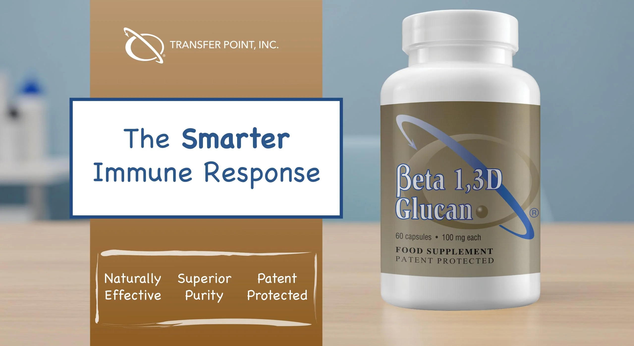 Transfer Point Immune Support Supplement – Highly Purified Beta 1,3D Glucan 100 mg per Capsule (b-glucan Fiber) Pack of 2 - Image 8