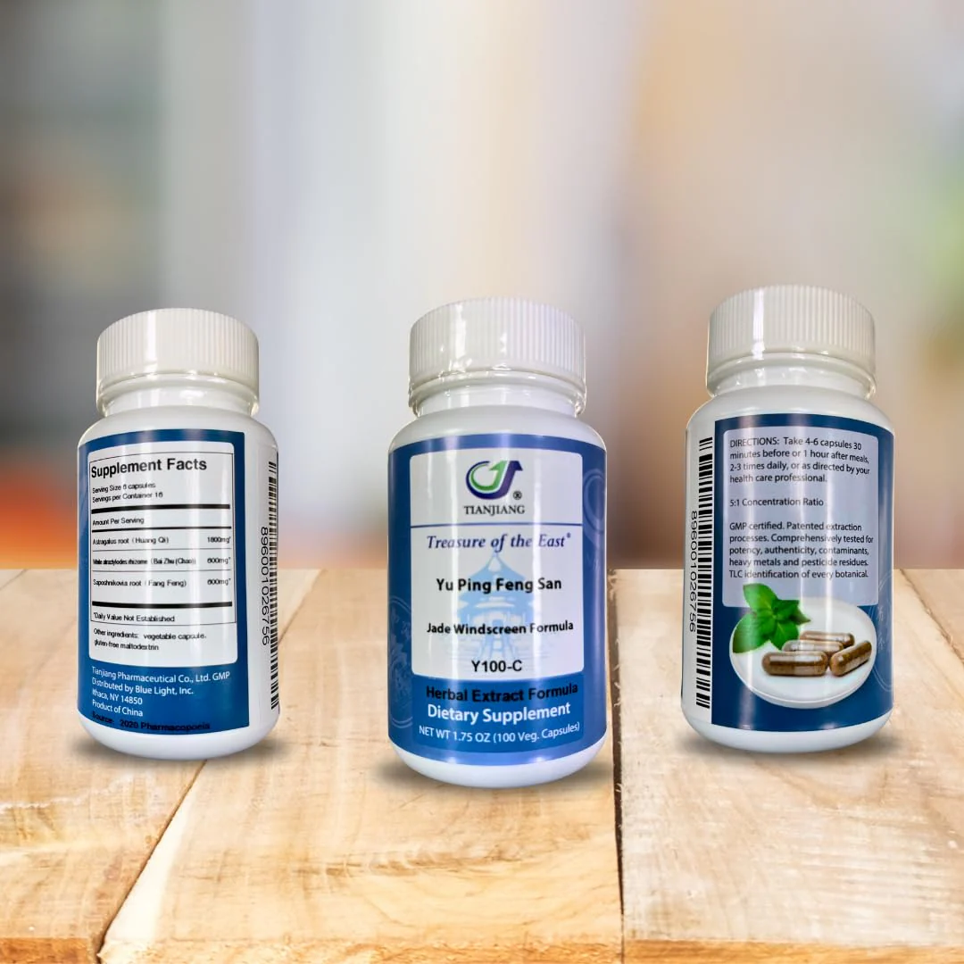 Treasure of the East Jade Windscreen Yu Ping Feng San (5:1) 100 Capsules | Immune Support - Image 2