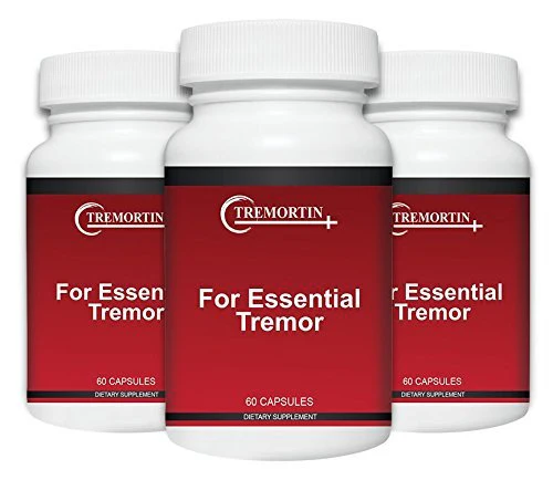 Tremortin 3-Pack – Natural Relief for Essential Tremor (Shaky Hands, Arms, Voice)