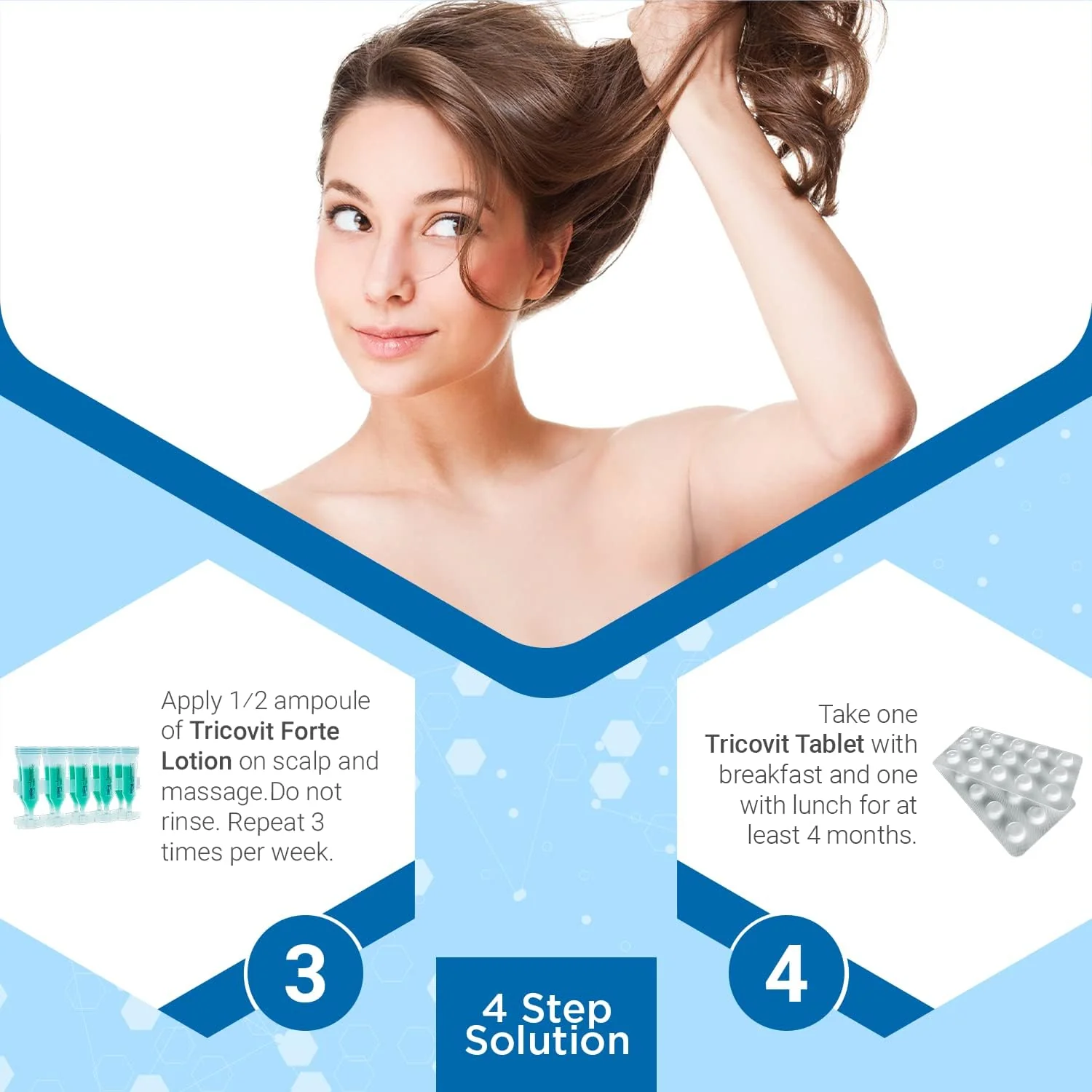 Tricovit Hair Growth Supplement | Nail & Hair Health Vitamins (60 tablets) - Image 6