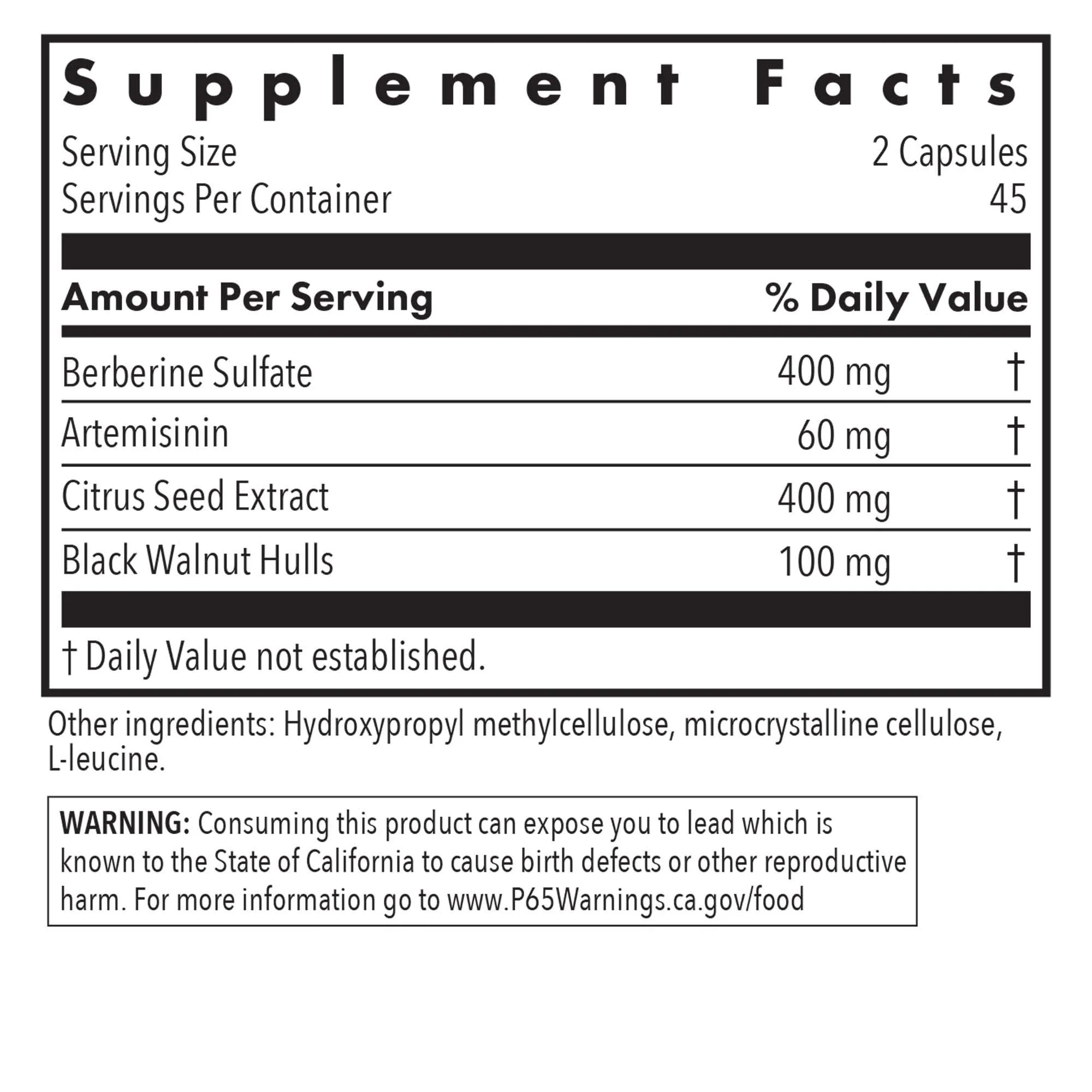 Tricycline GI Balancers – Allergy Research Group (90 Count) – Gluten Free & Vegetarian - Image 3