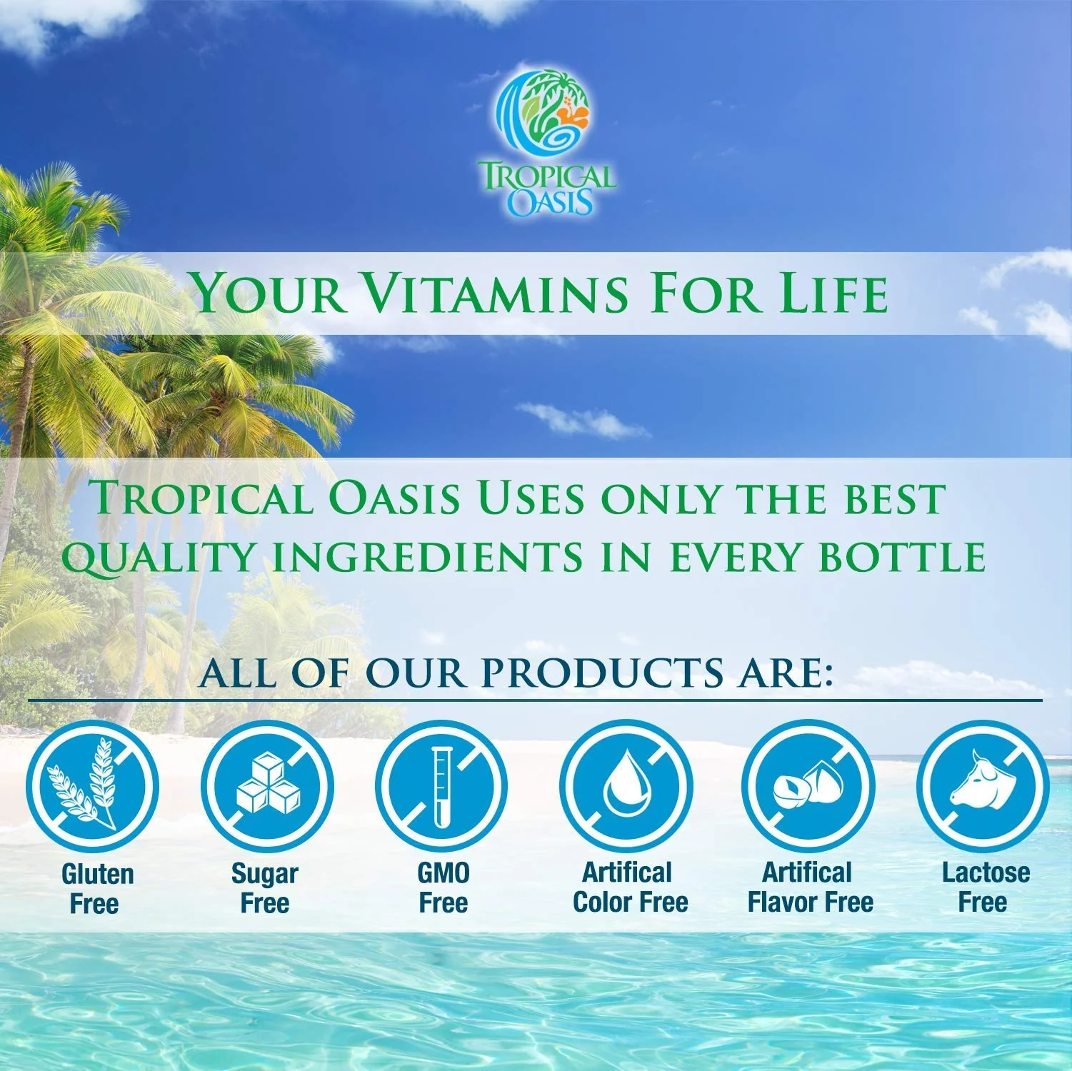 Tropical Oasis Premium Liquid Multivitamin for Women – Sugar Free, 98% Absorption, 32 Servings - Image 6