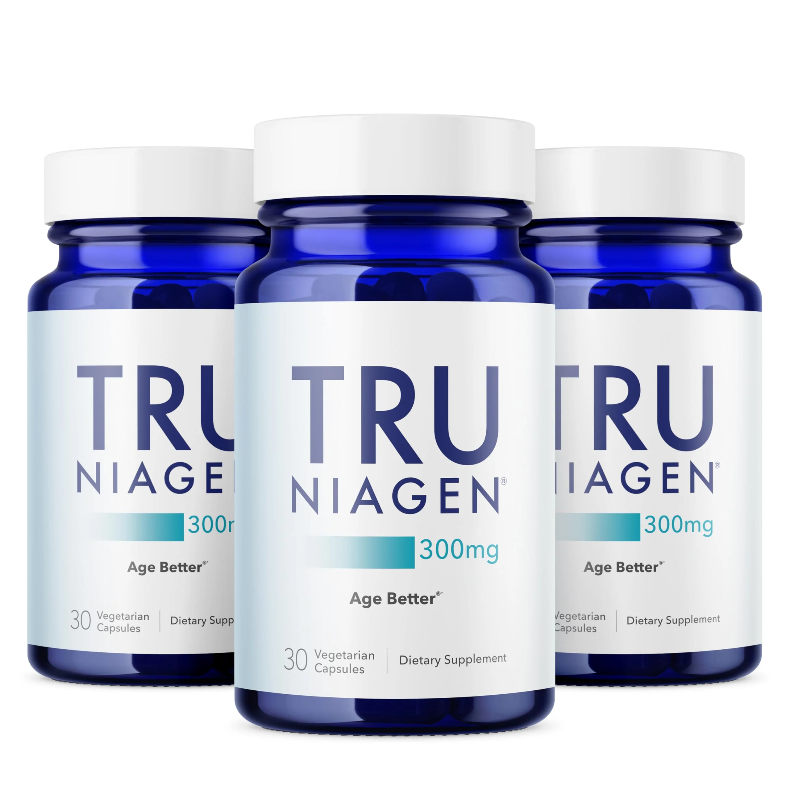 TRU NIAGEN NAD+ Booster – 300mg NR for Cellular Energy, Brain & Muscle Support | 30 Servings (3 Bottles) - Image 10