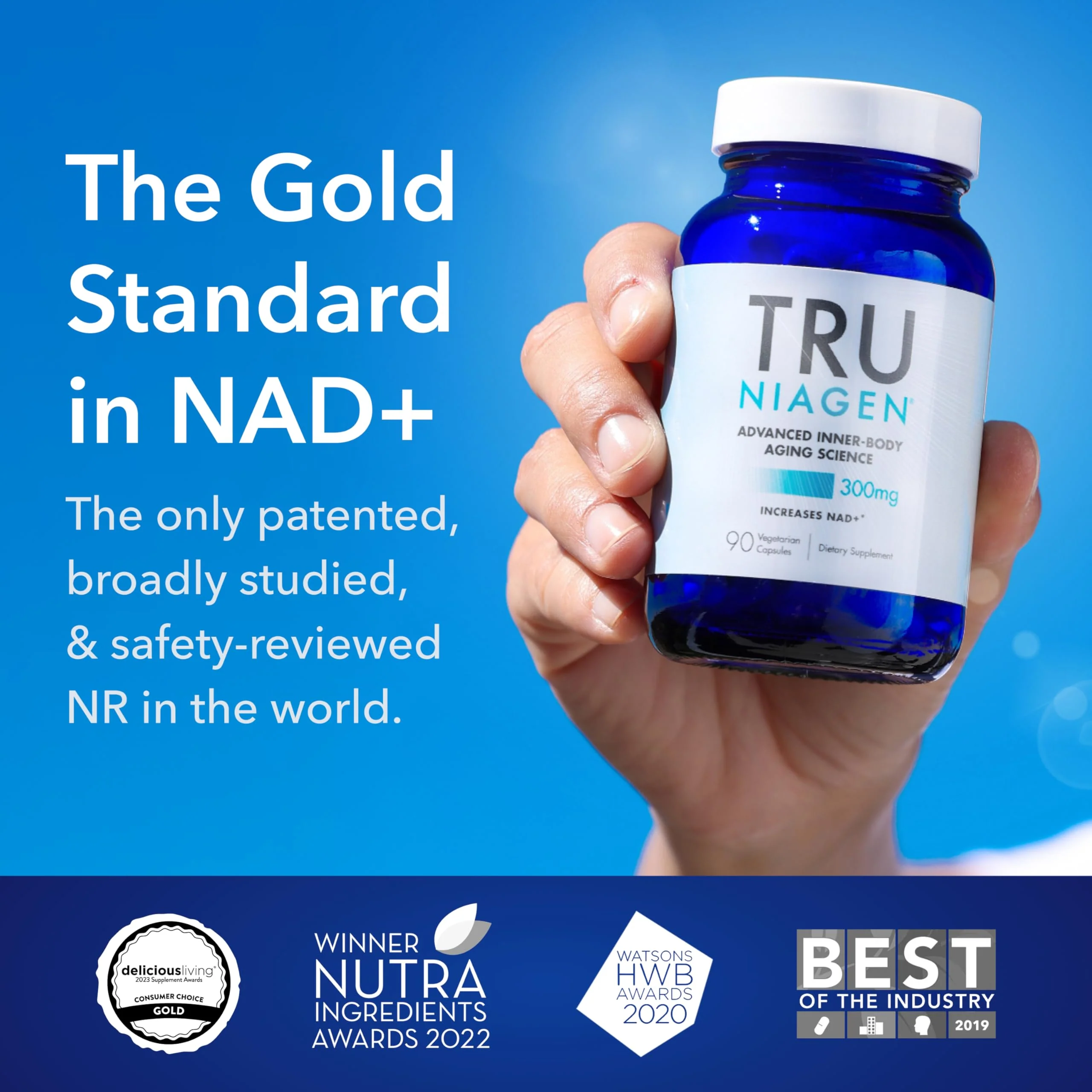 TRU NIAGEN NAD+ Supplement – 300 mg Niagen, 90 Servings - Image 7