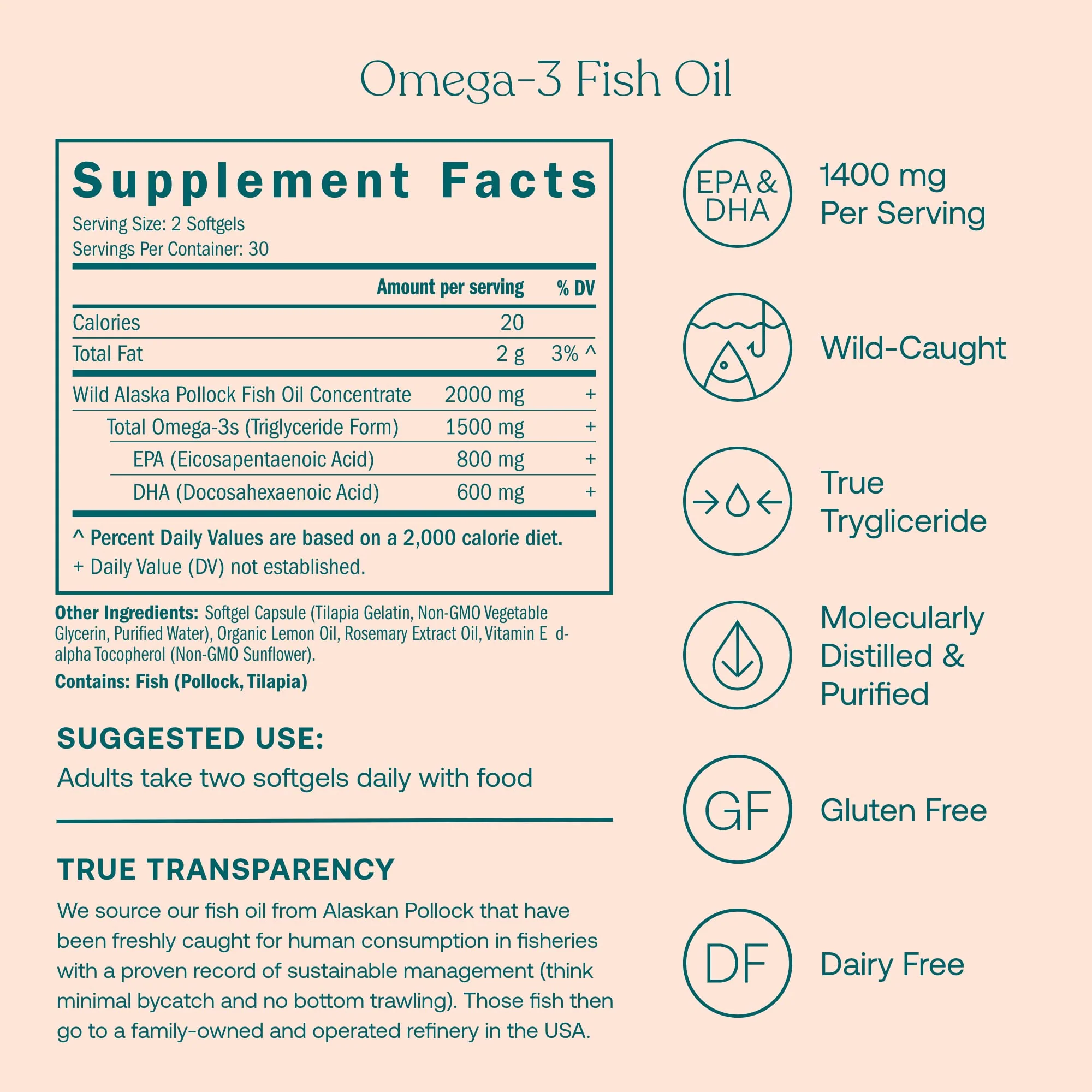 True Grace One Daily Women’s Multivitamin & Omega-3 Bundle – 30-Day Supply - Image 10