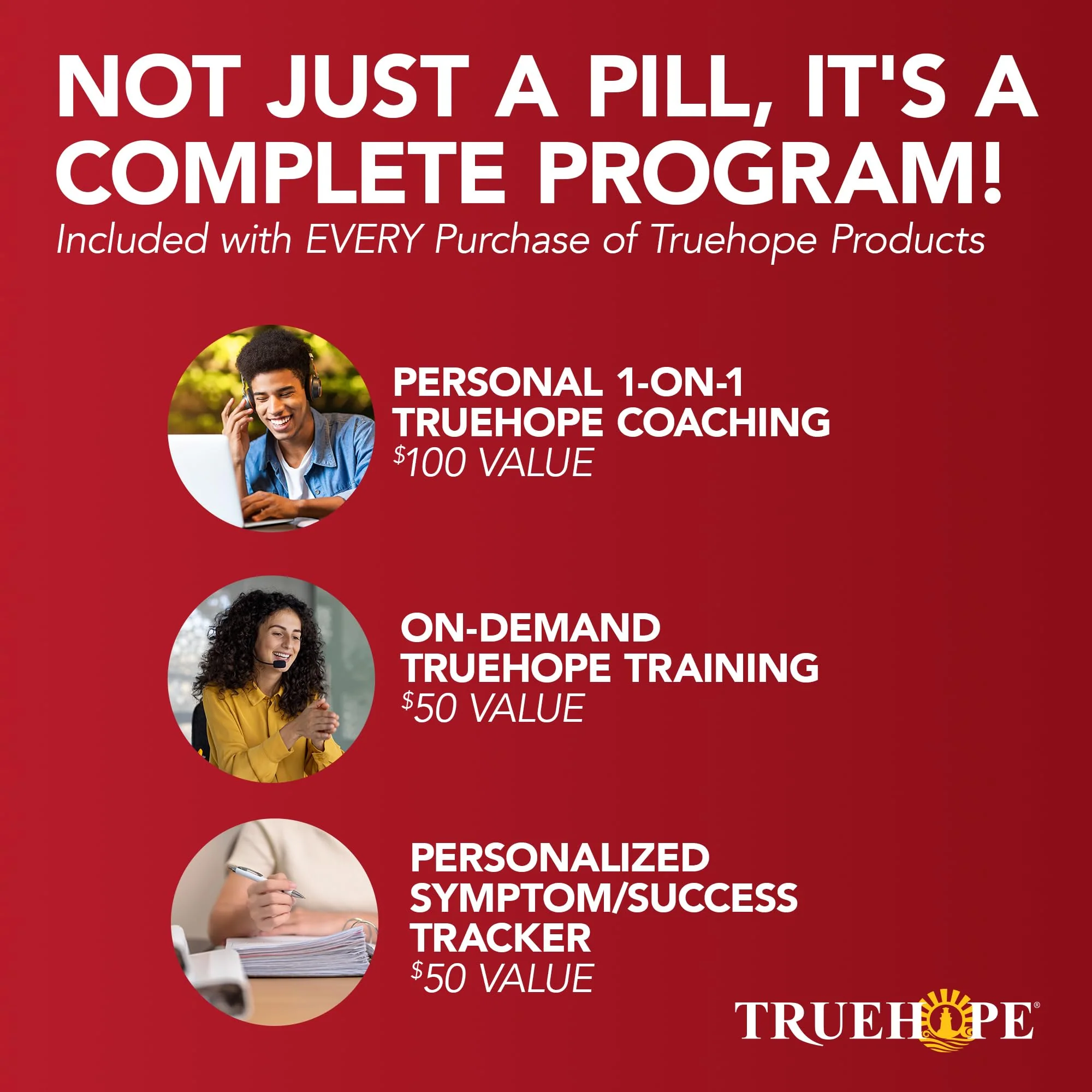 Truehope 27-in-1 Ultimate Heart Health Supplement | Blood Pressure, Circulation, Heart Function Support | Potency You Can Feel Day 1 | Hawthorn, Motherwort, Inositol, Mistletoe | + Advanced Chelation - Image 3