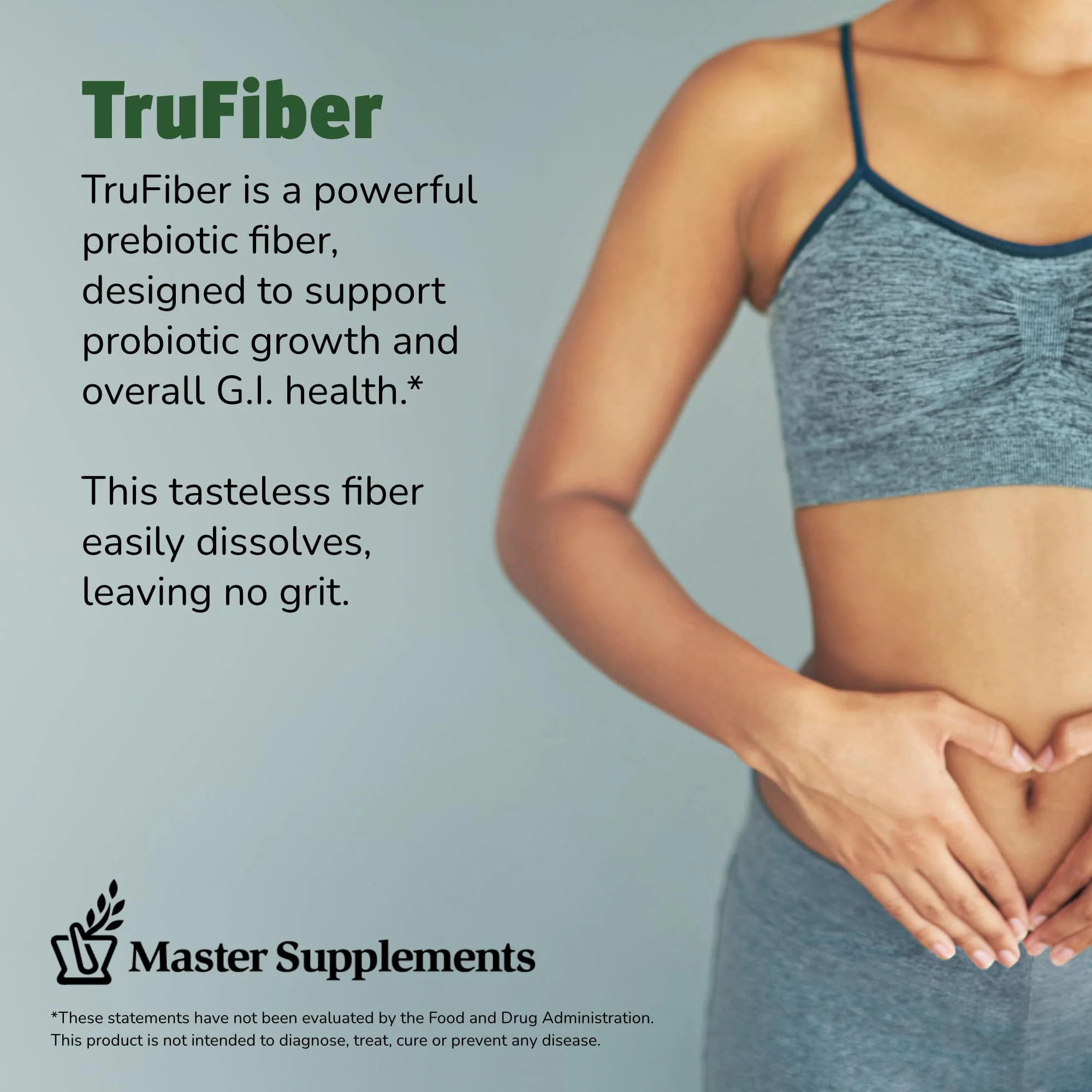 TruFiber Prebiotic Fiber – 6.35 oz (Pack of 2) | 100 Servings, Digestive Health, Vegan & Gluten Free - Image 2