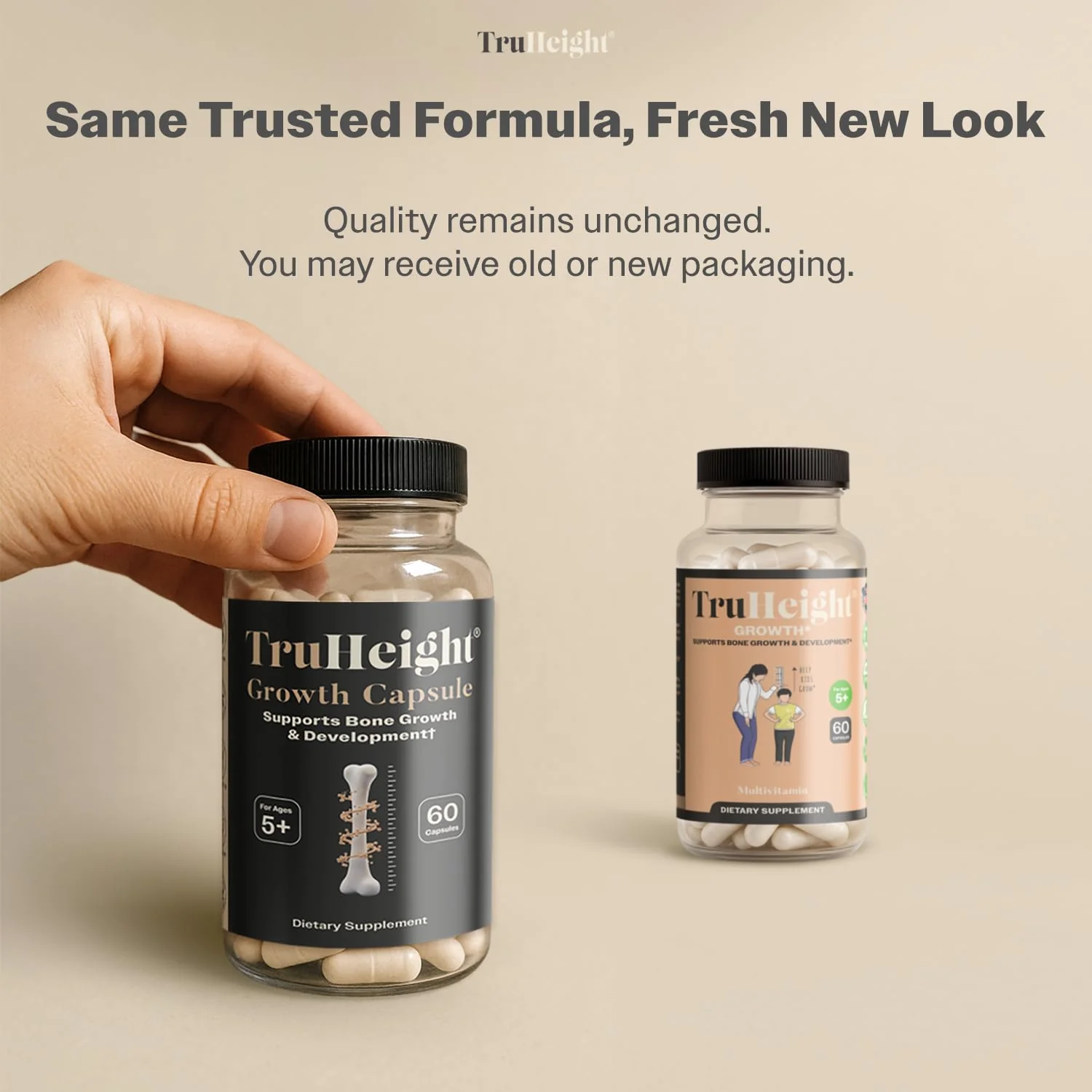 TruHeight Growth Capsules for Kids & Teens | Natural Growth Support & Bone Health - Image 2