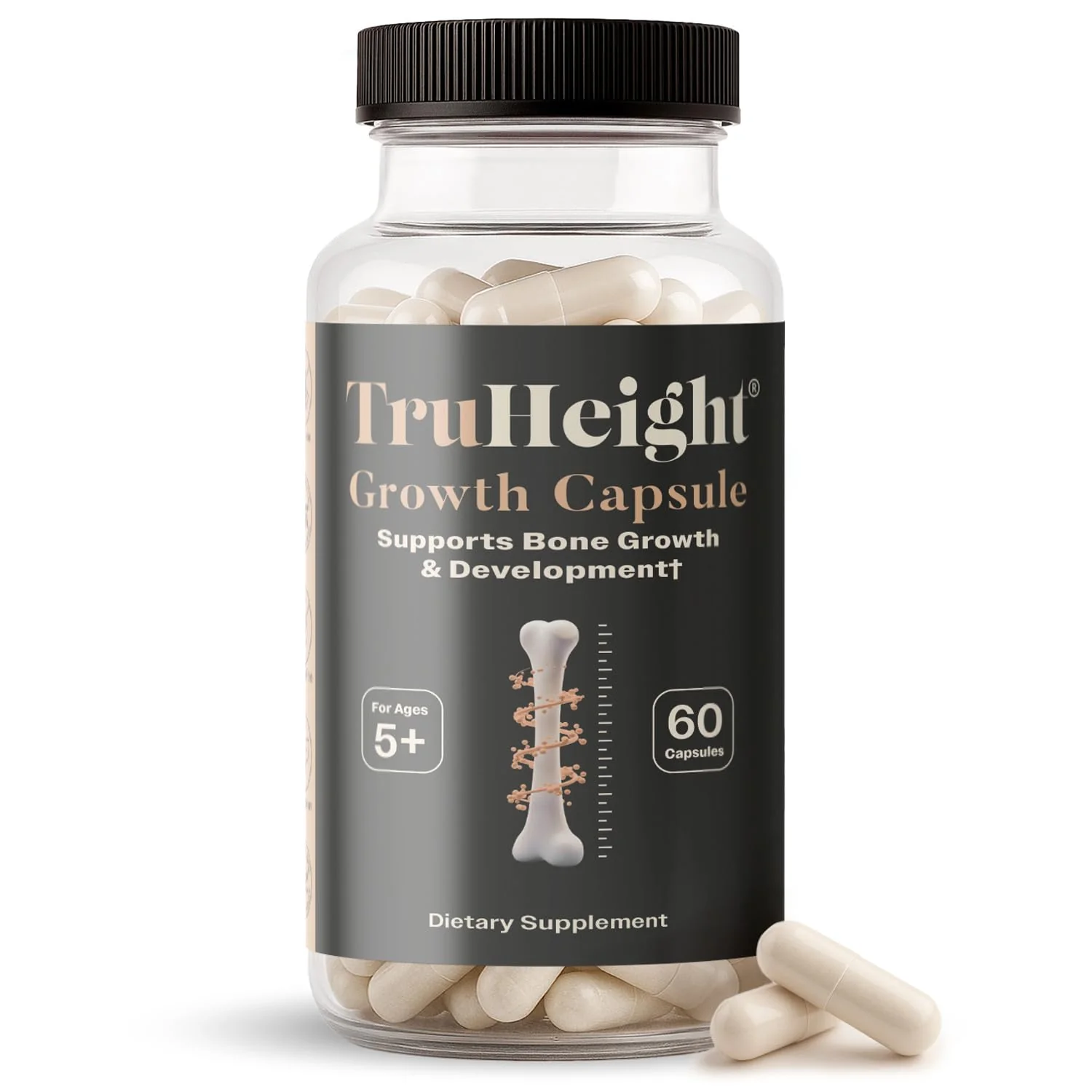 TruHeight Growth Capsules for Kids & Teens | Natural Growth Support & Bone Health - Image 8