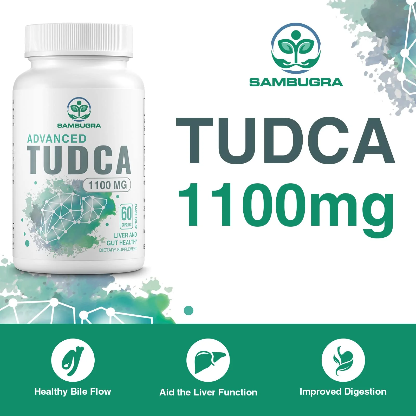 TUDCA 1100mg – Ultra Strength Liver Support (360 Capsules, Pack of 6) - Image 3