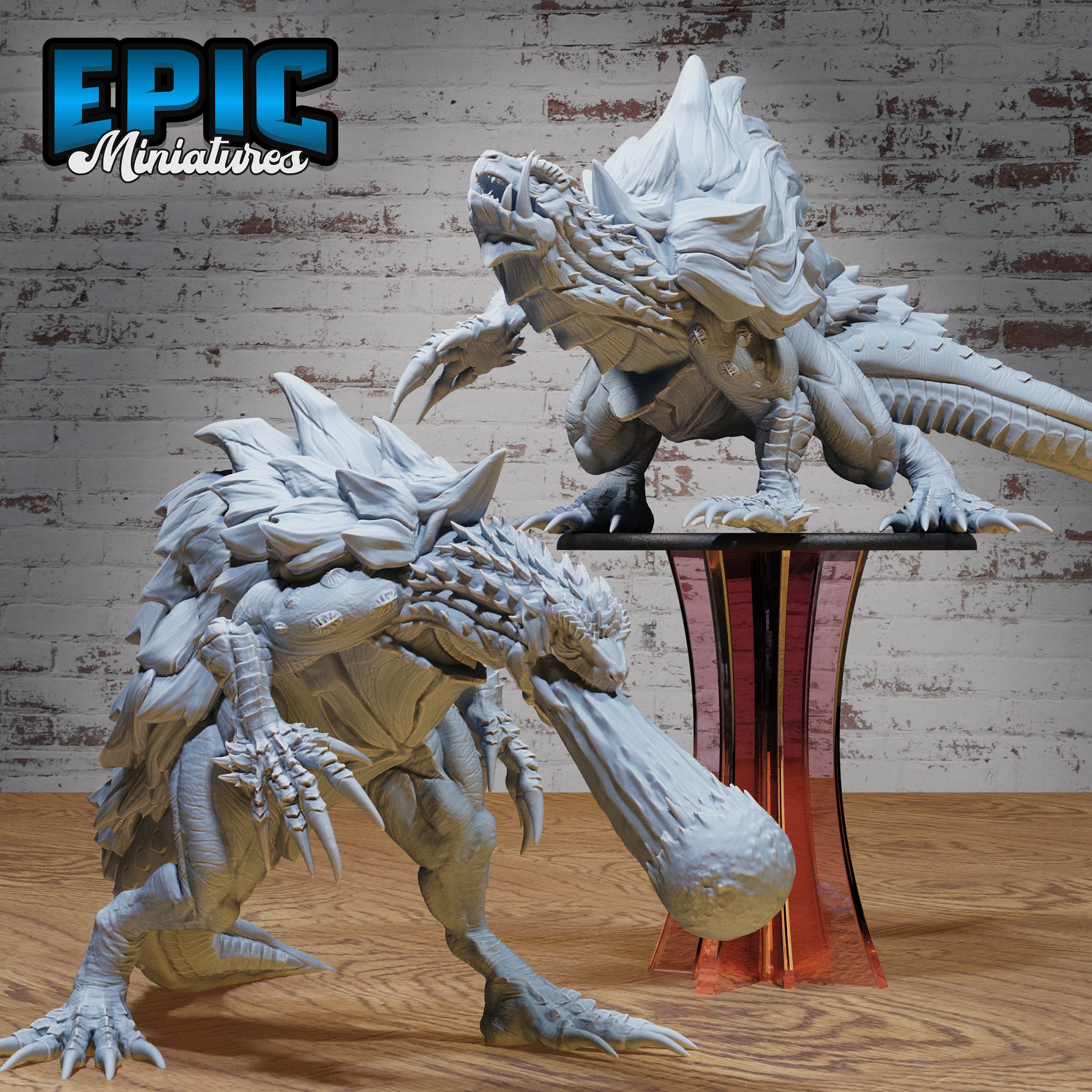 Turtle Zilla #4942-#4945 | Epic Miniatures | D&D Tabletop Miniature | Mighty Guardian Beast for Fantasy Roleplaying - Image 2