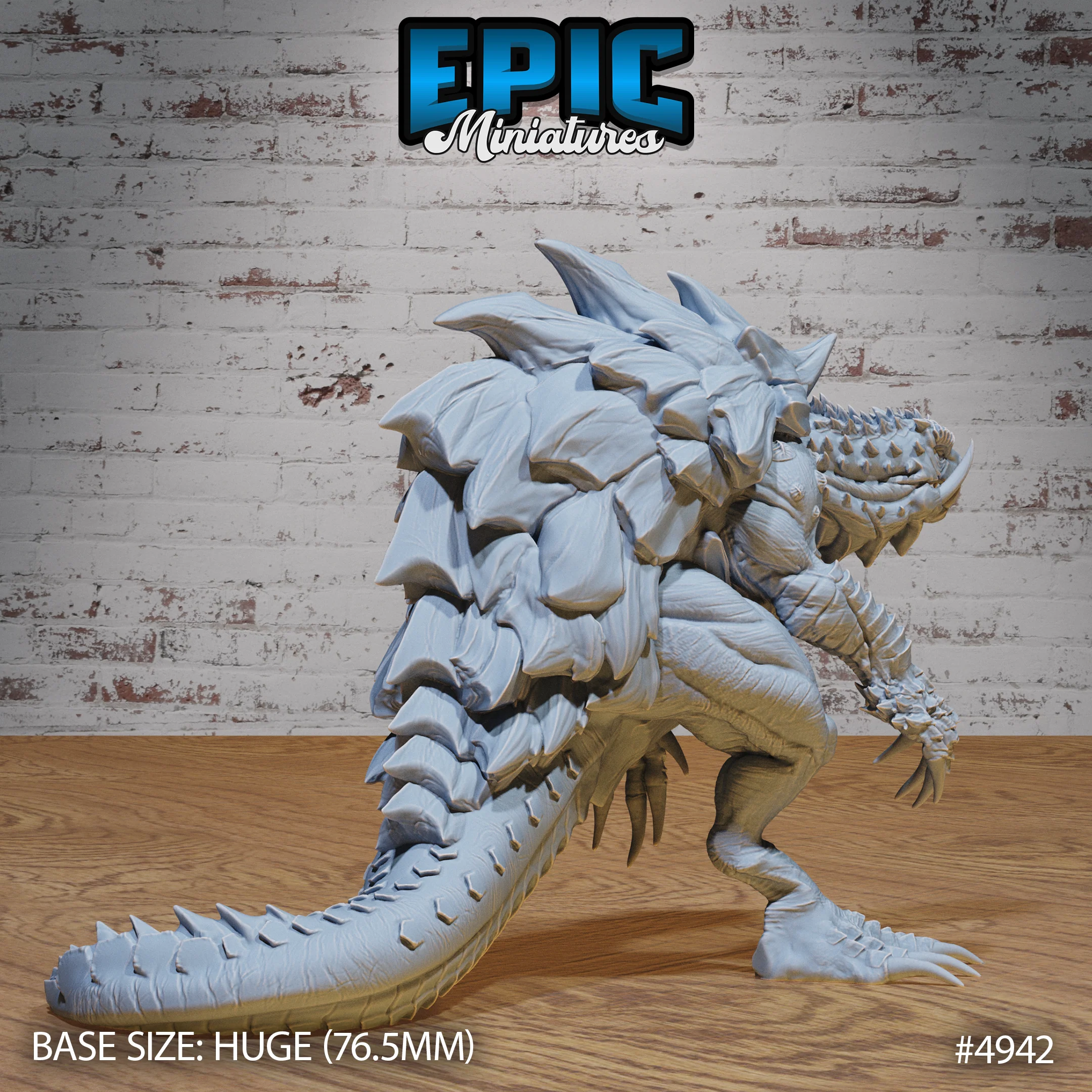Turtle Zilla #4942-#4945 | Epic Miniatures | D&D Tabletop Miniature | Mighty Guardian Beast for Fantasy Roleplaying - Image 4