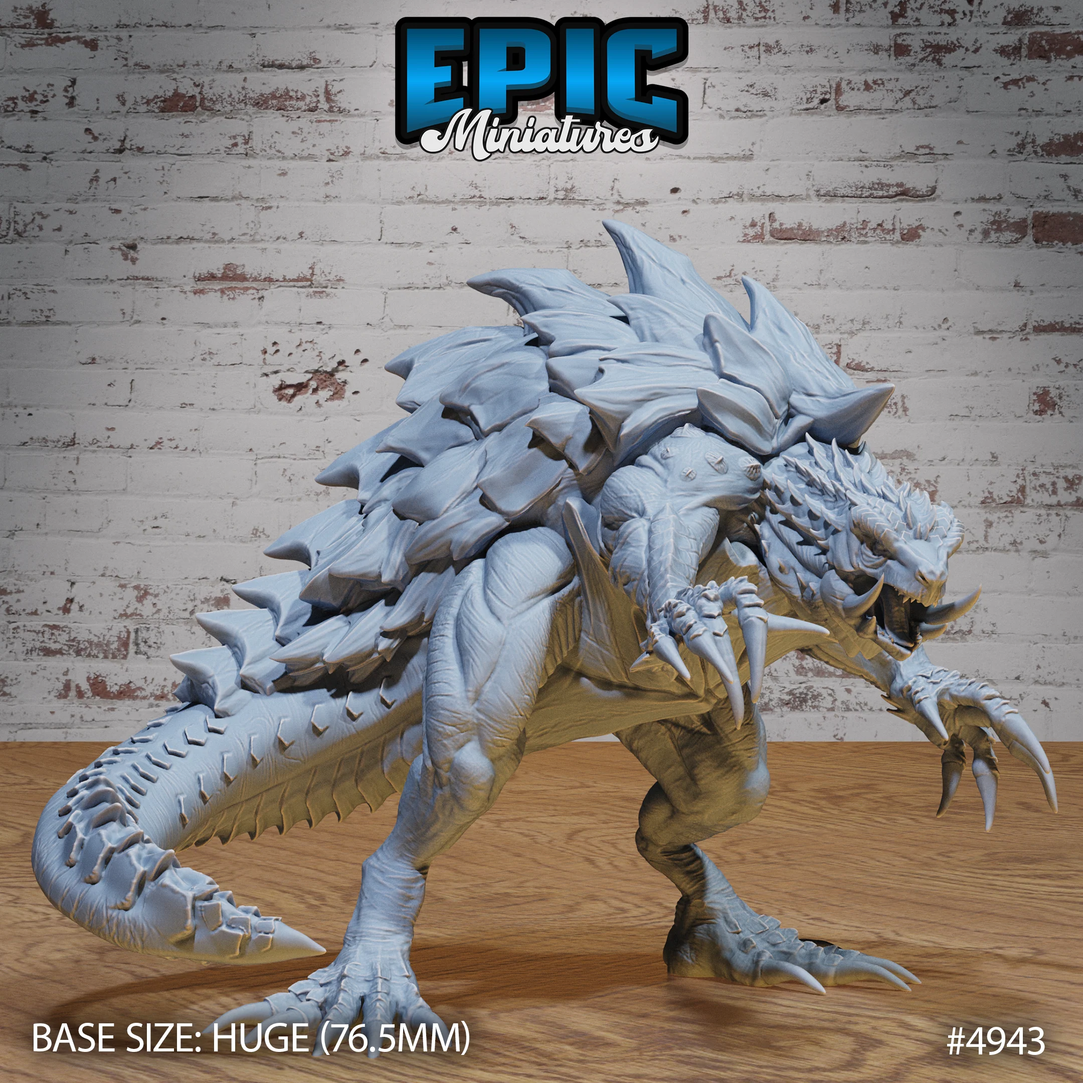 Turtle Zilla #4942-#4945 | Epic Miniatures | D&D Tabletop Miniature | Mighty Guardian Beast for Fantasy Roleplaying - Image 5