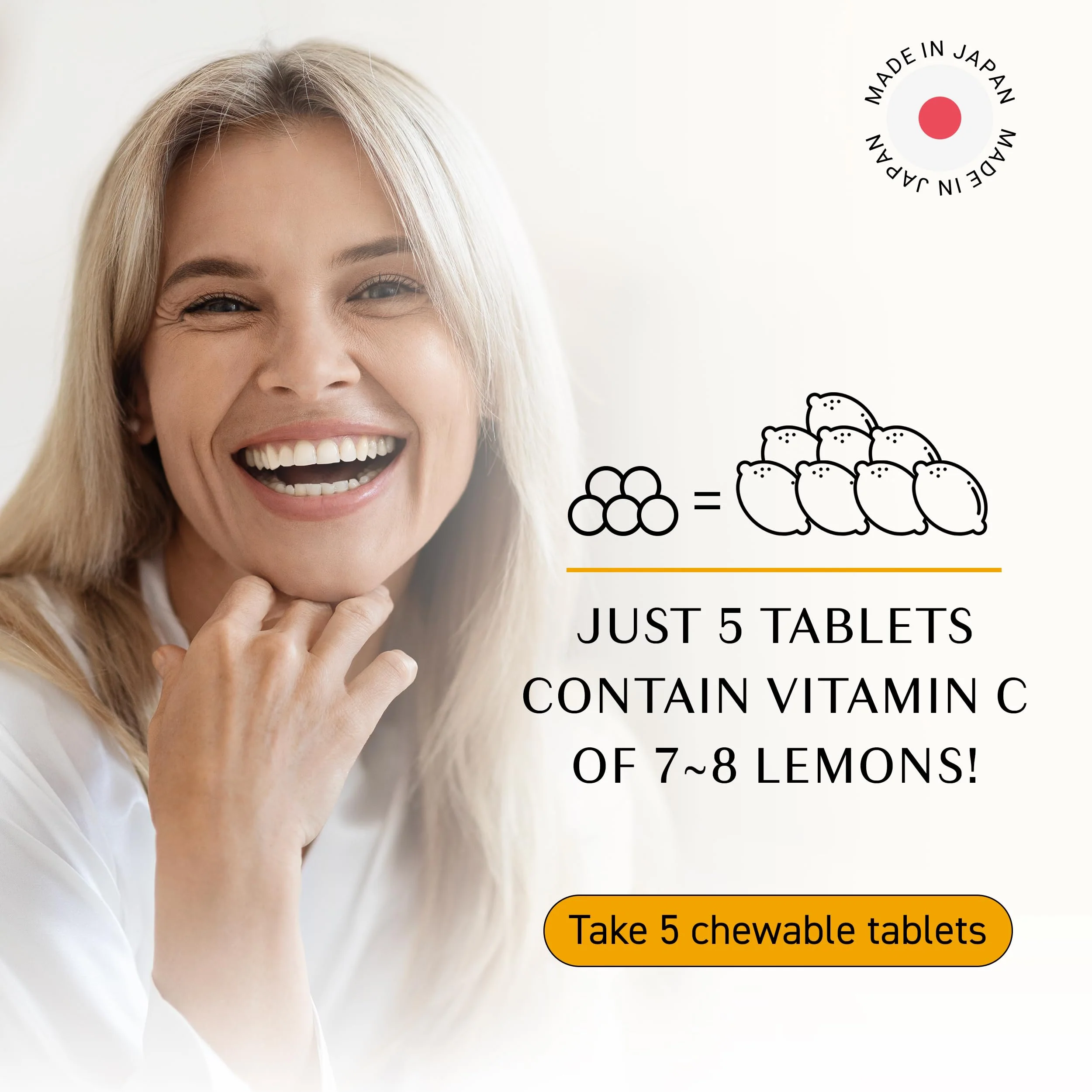 Umeken C-Balance Chewable Vitamin C – Acerola & Lemon, 136g (3 Months) - Image 18