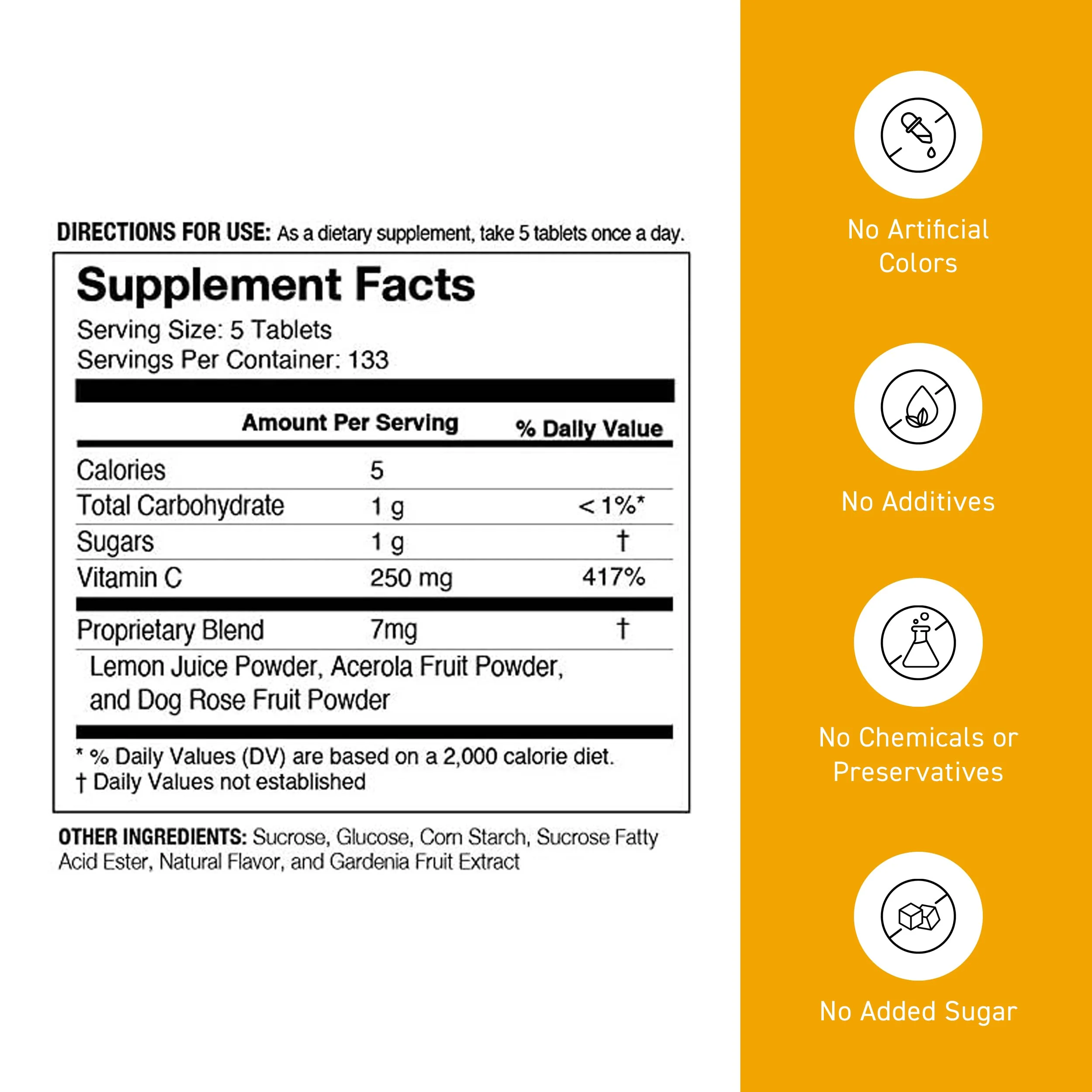 Umeken C-Balance Chewable Vitamin C - High Potency for Adults & Kids, 200g (4.5 Months) - Image 6
