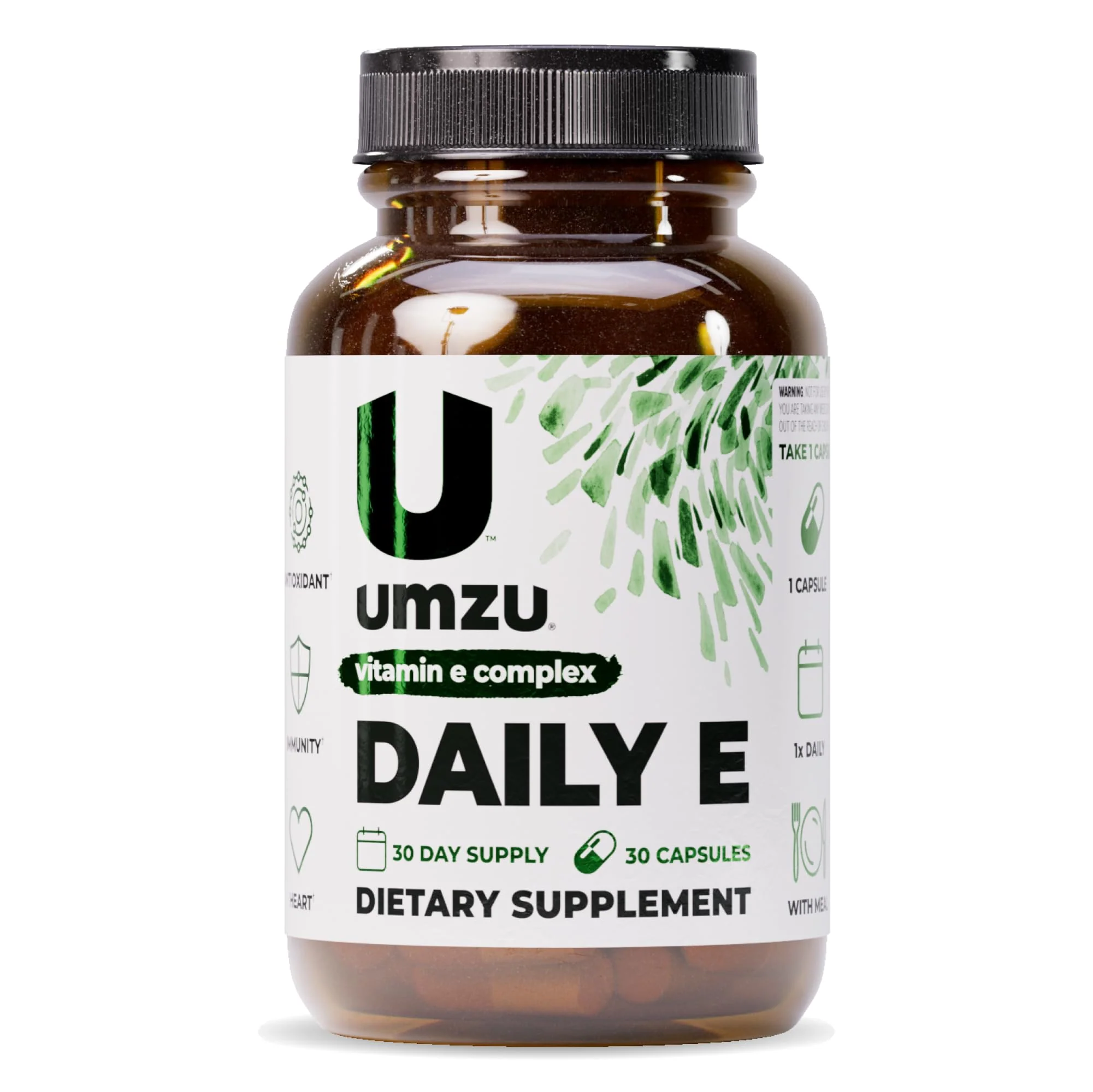UMZU Daily E Vitamin E Capsules | 100% Daily Vitamin E | Immune Support (30 Days) - Image 10