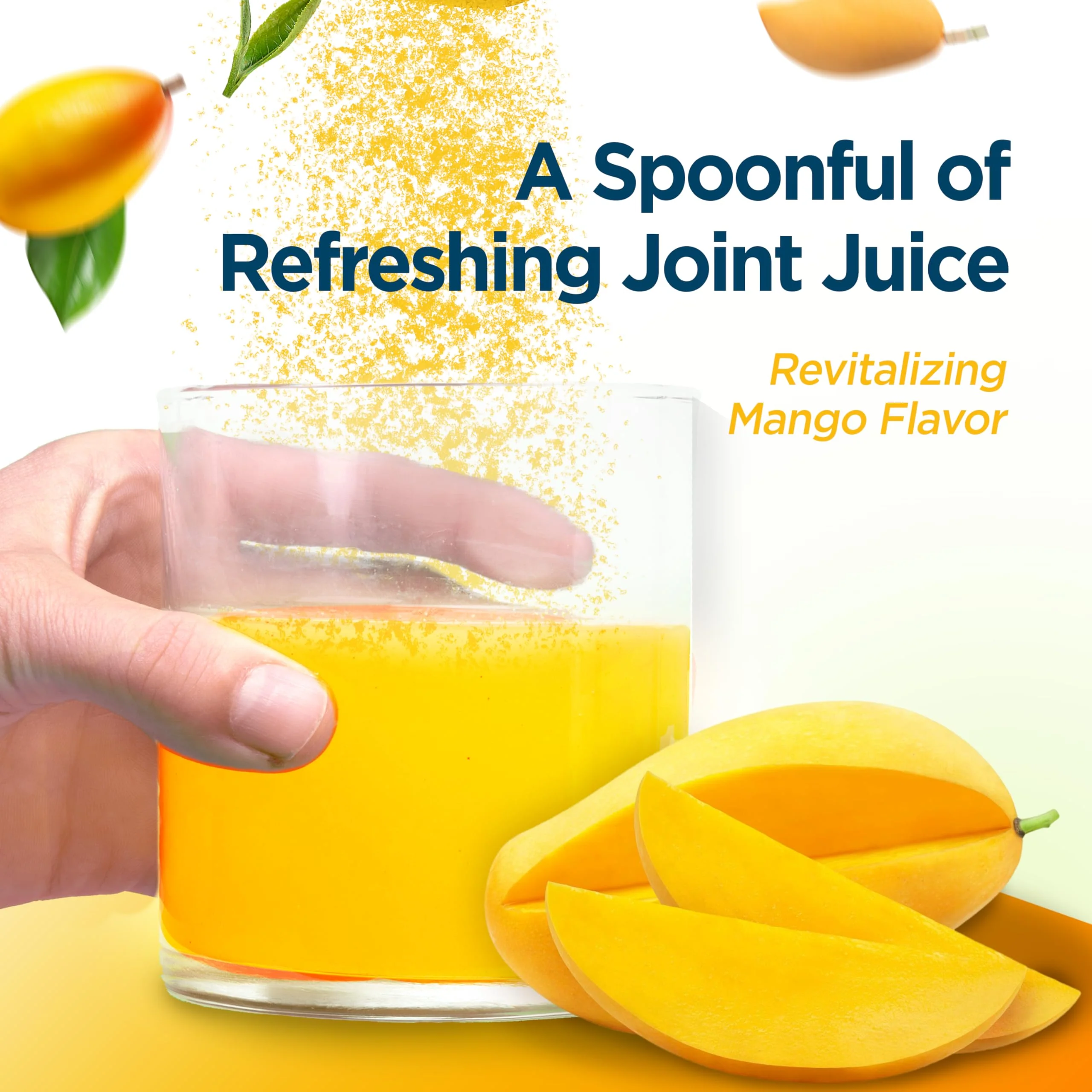 Univera RegeniCARE Canister - Glucosamine, Chondroitin, MSM, Univestin | 30-Day Mango Flavor - Image 3
