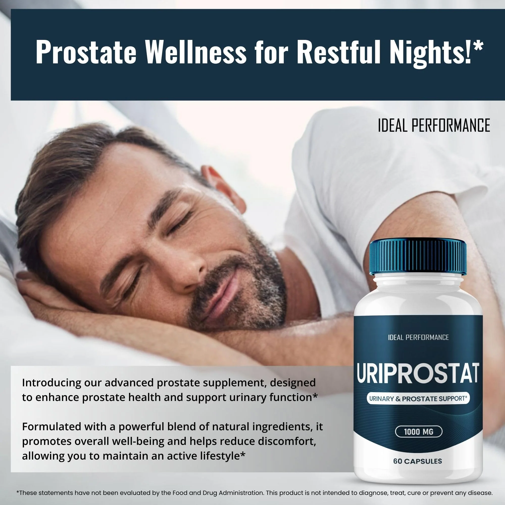 Uriprostat Prostate Health Supplements for Men - All-Natural Capsules (2 Pack) - Image 4