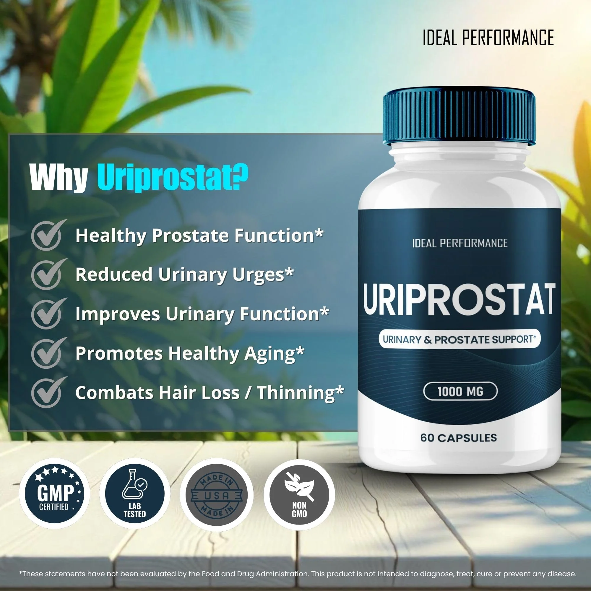 Uriprostat Prostate Health Supplements for Men - All-Natural Capsules (2 Pack) - Image 5
