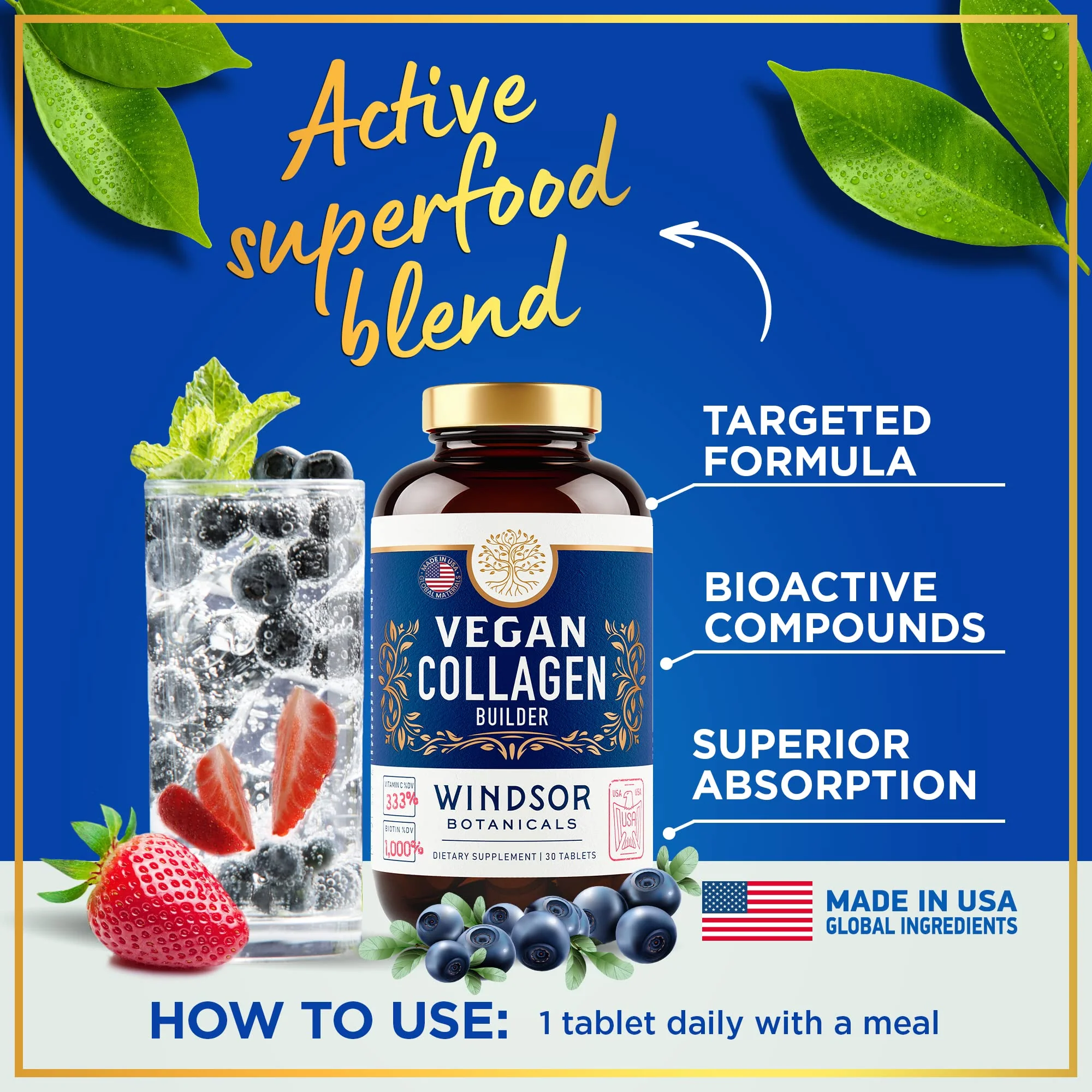 Vegan Collagen for Women and Men – Plant-Based Booster (Gluten-Free) - Image 4