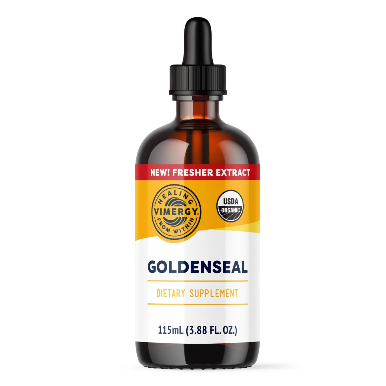 Vimergy USDA Organic Goldenseal Tincture – 115 mL, 57 Servings, Alcohol-Free - Image 9