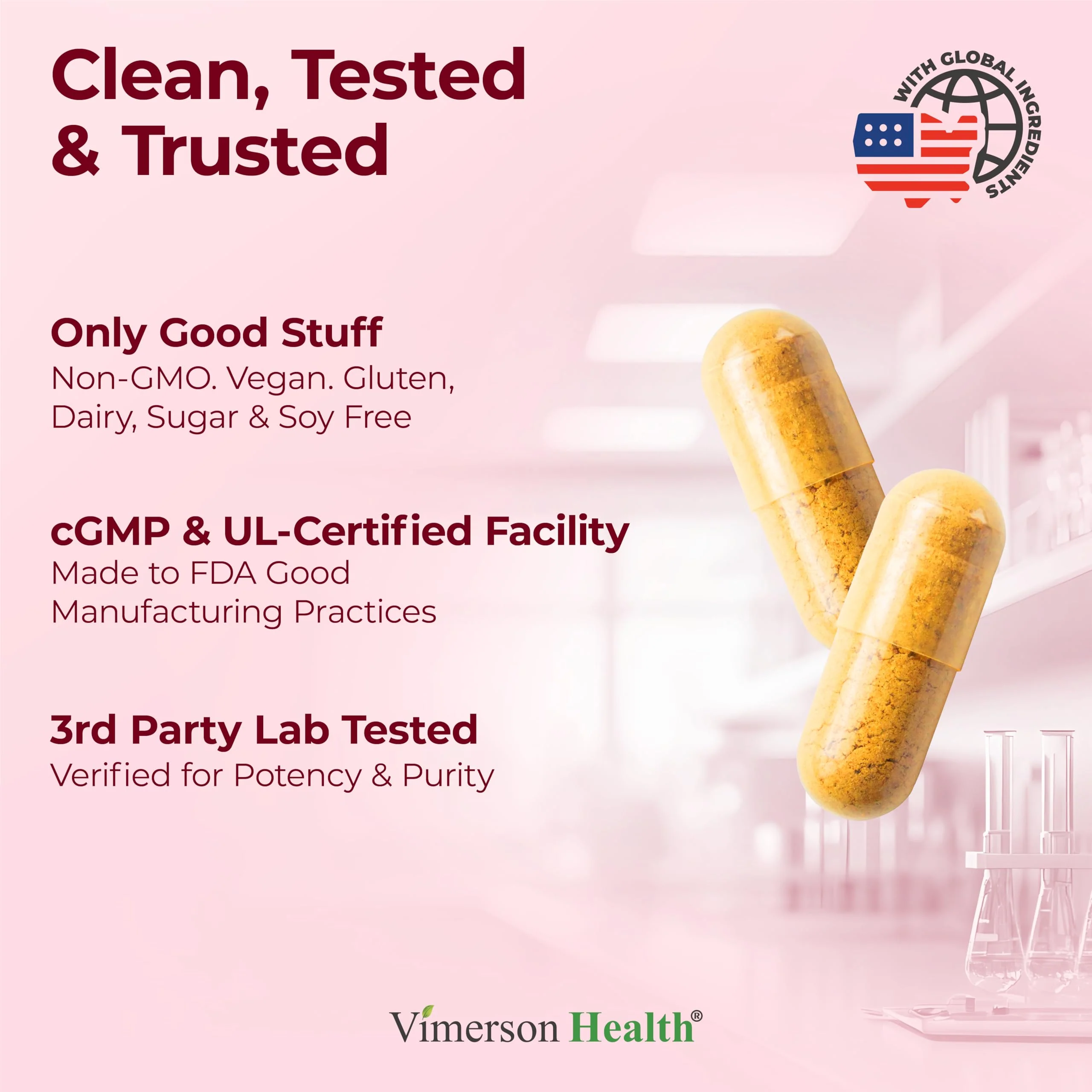 Vimerson Health Turmeric Curcumin with Tart Cherry & Celery Seed - Joint Support, Uric Balance, Sleep Aid - 120 Capsules - Image 13