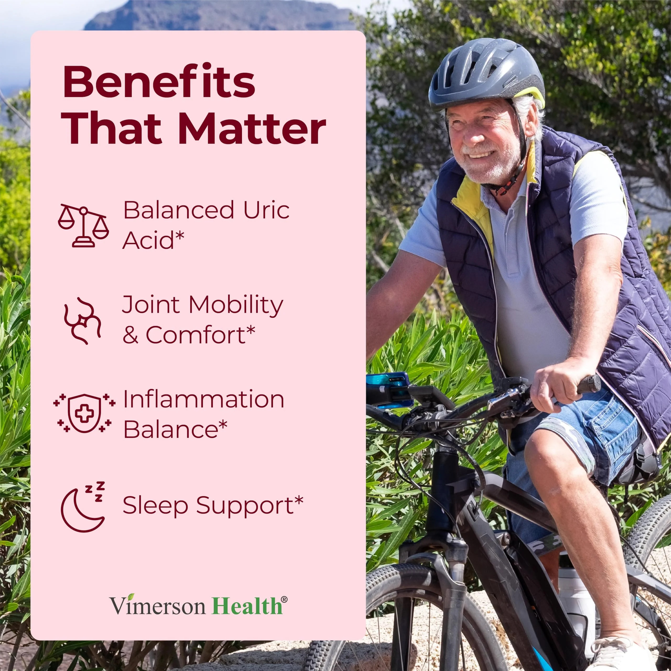 Vimerson Health Turmeric Curcumin with Tart Cherry & Celery Seed - Joint Support, Uric Balance, Sleep Aid - 120 Capsules - Image 2