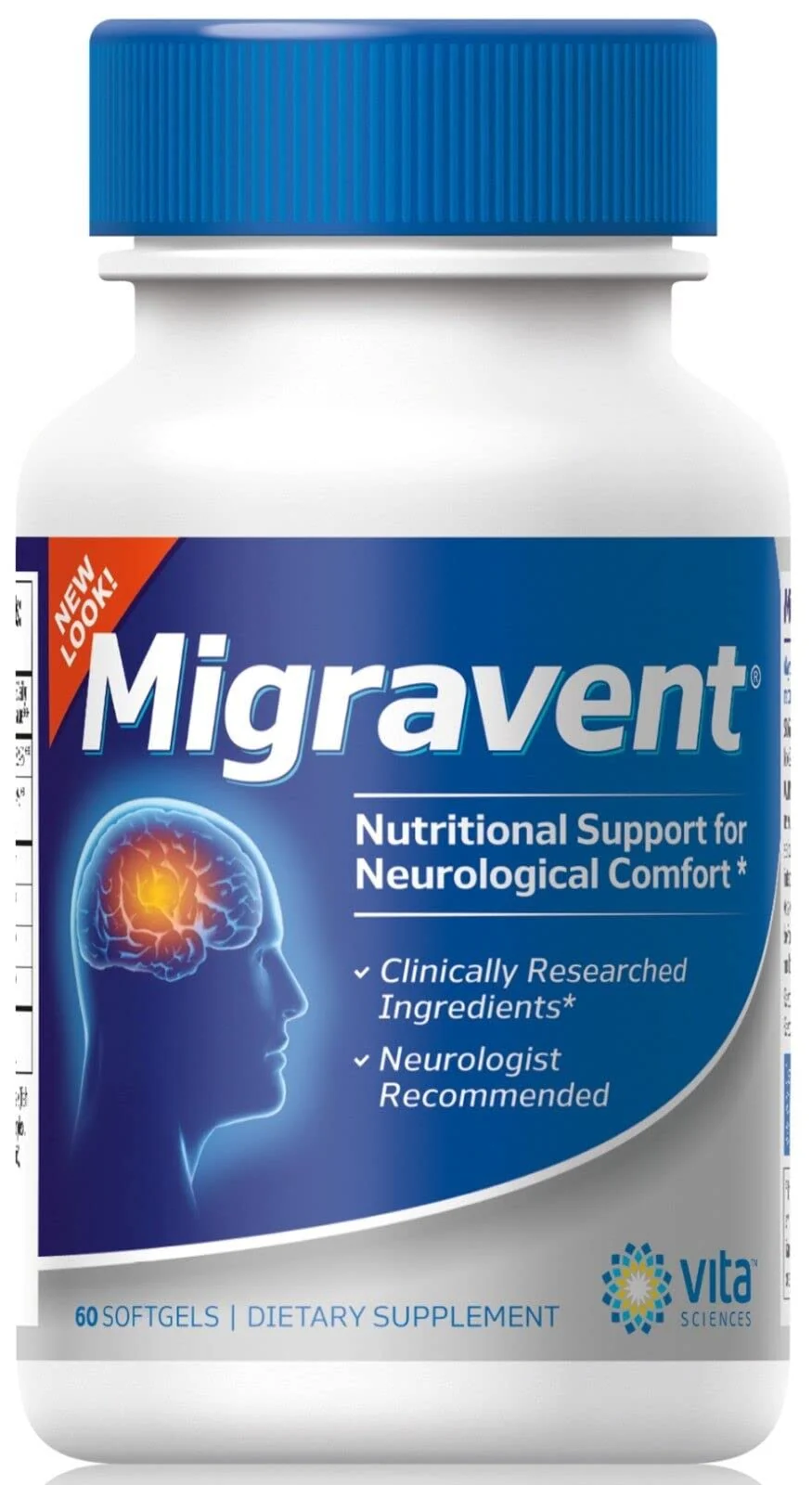 Vita Sciences Migravent – Advanced Nutritional Formula with Magnesium, CoQ10, Vitamin B2 & Butterbur for Brain & Circulatory Wellness – 60 Capsules - Image 6