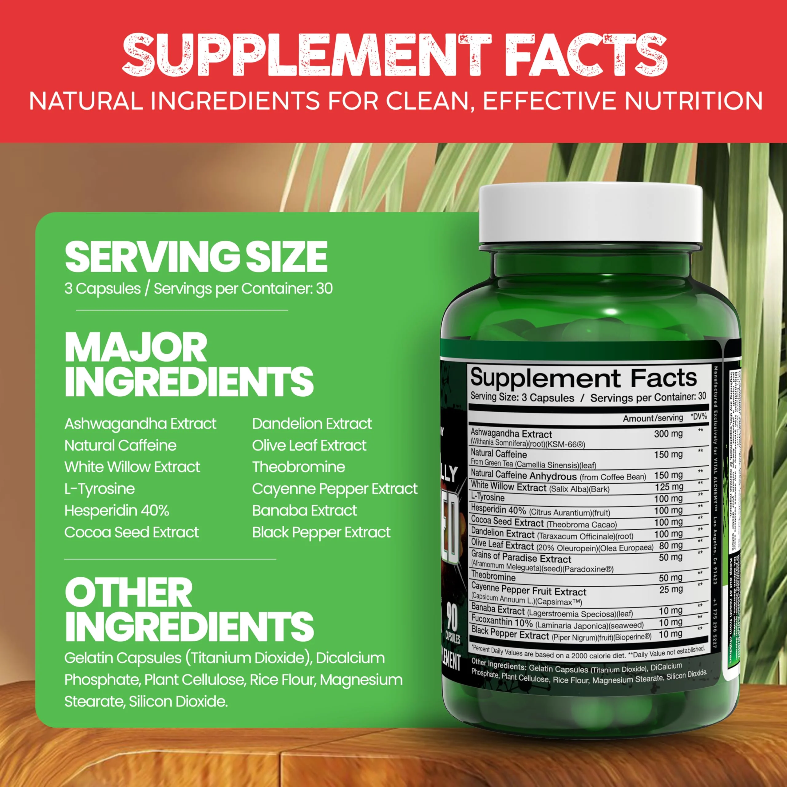 Vital Alchemy Naturally Shredded Ashwagandha Supplement with KSM-66 – Mood Support, Cortisol, Keto & Weight Management - Image 6