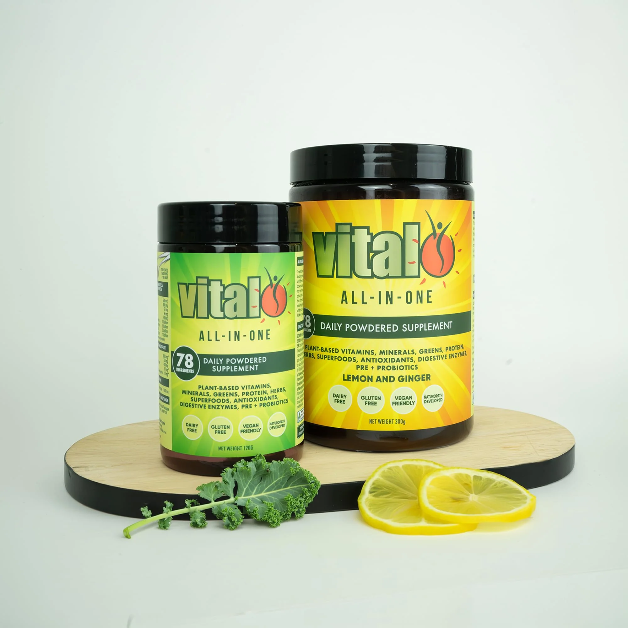 Vital All-in-One Daily Greens Powder – Probiotic Superfood (300 g) - Image 7