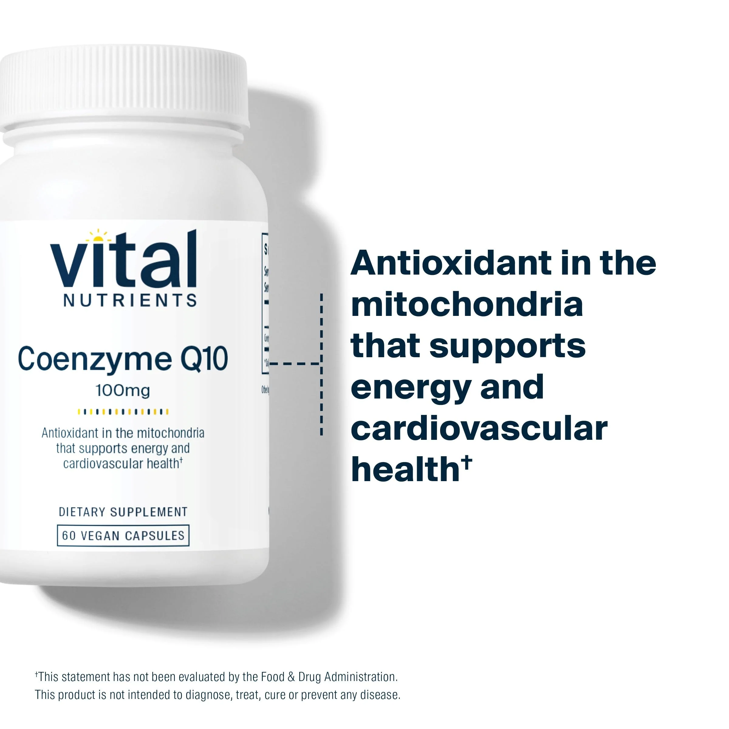 Vital Nutrients CoQ10 100mg – Vegan CoQ10 Supplement | Heart Health & Energy - Image 6